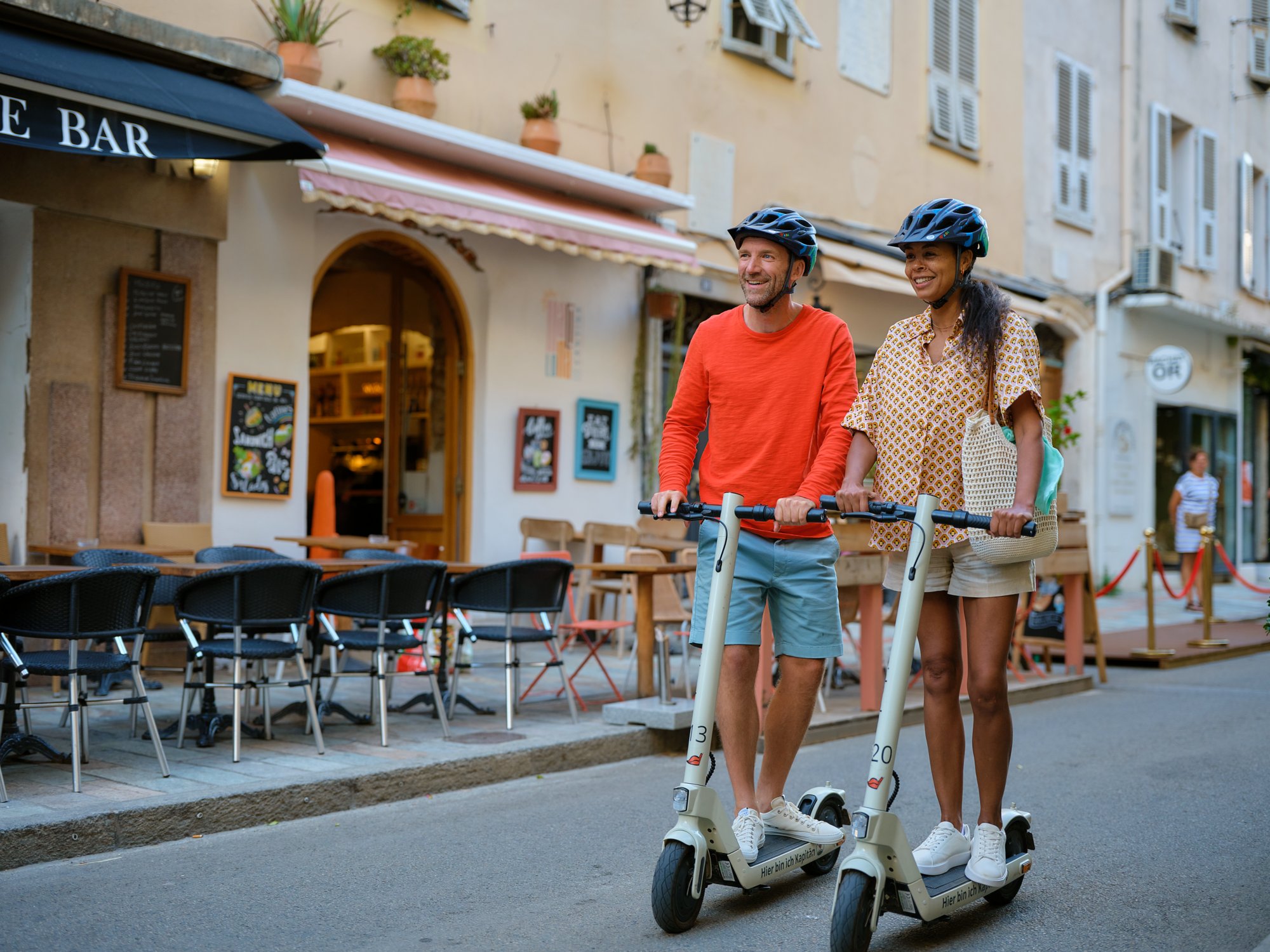 Scooter Ausflug