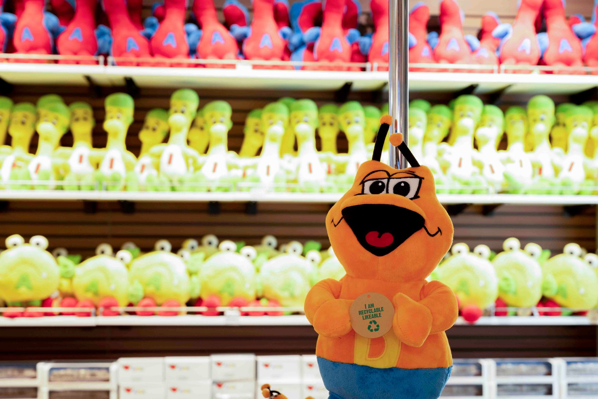 Nachhaltiger Kuschelspaß mit den bekannten AIDA Clubbies