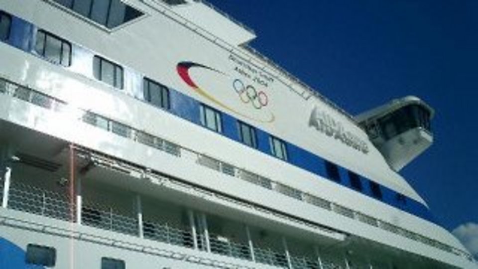 AIDAaura bei den Olympischen Spielen 2004