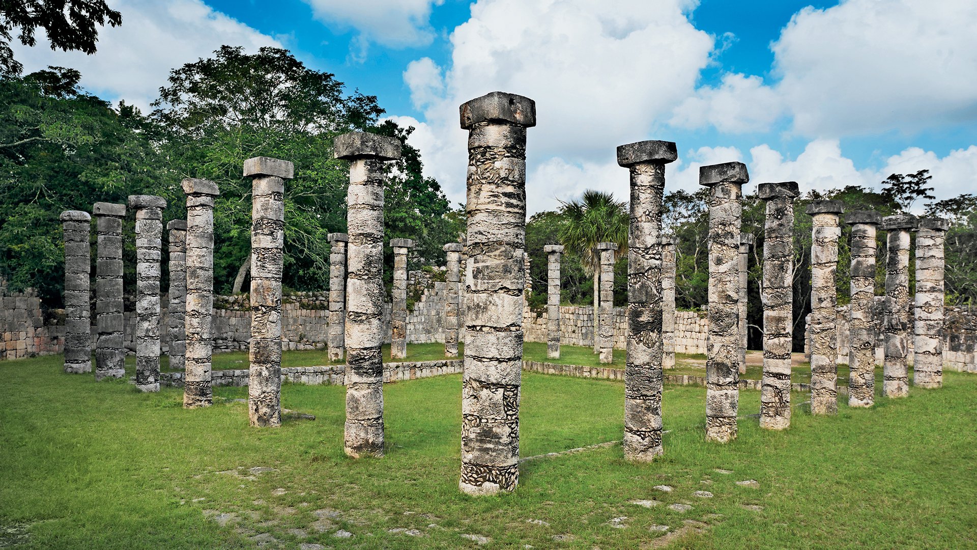 Chichen Itza in the yucatan was a Maya city and one of the greatest religious center and remains today one of the most visited archaeological sites