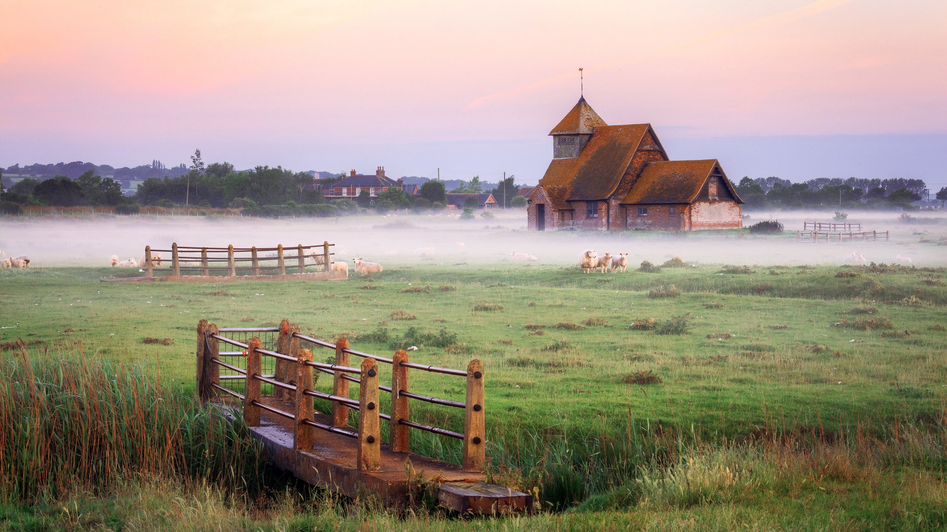 Thomas a Beckett Church, Fairfield, Kent, England