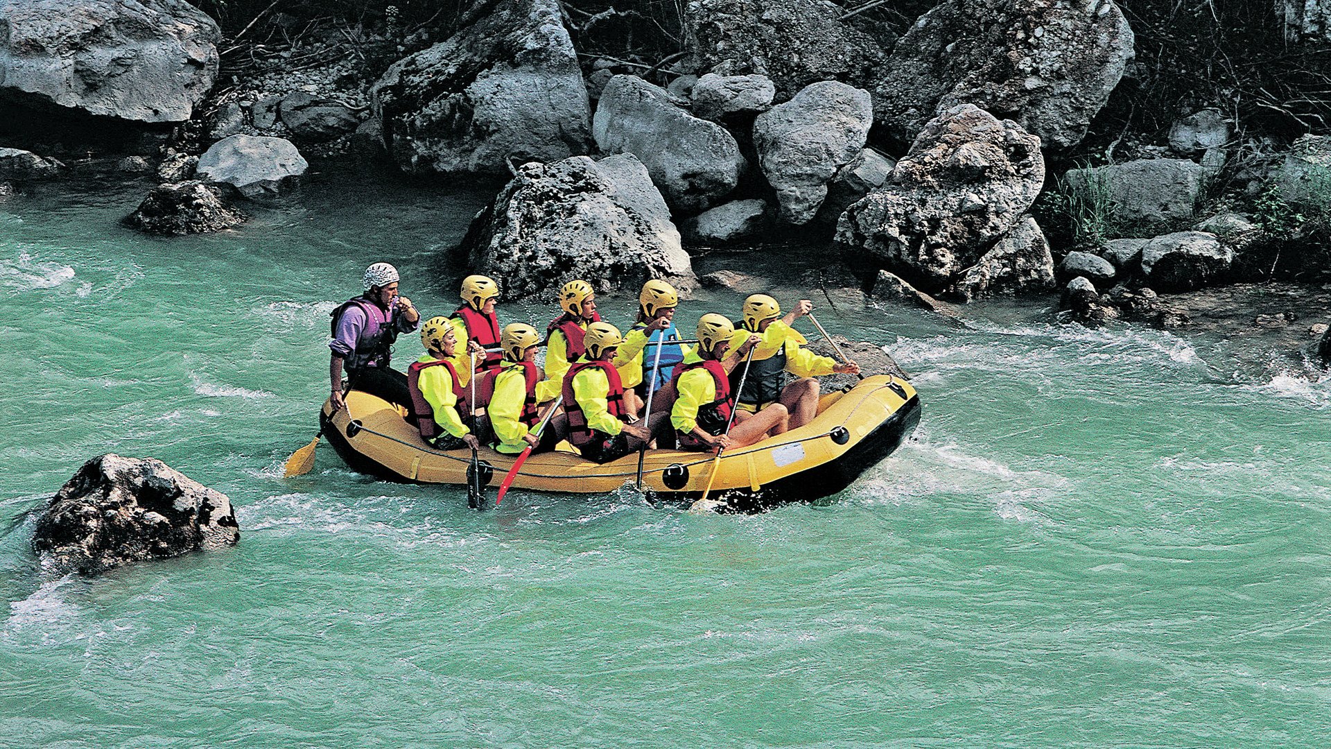 Rafting-Tour auf dem East River
