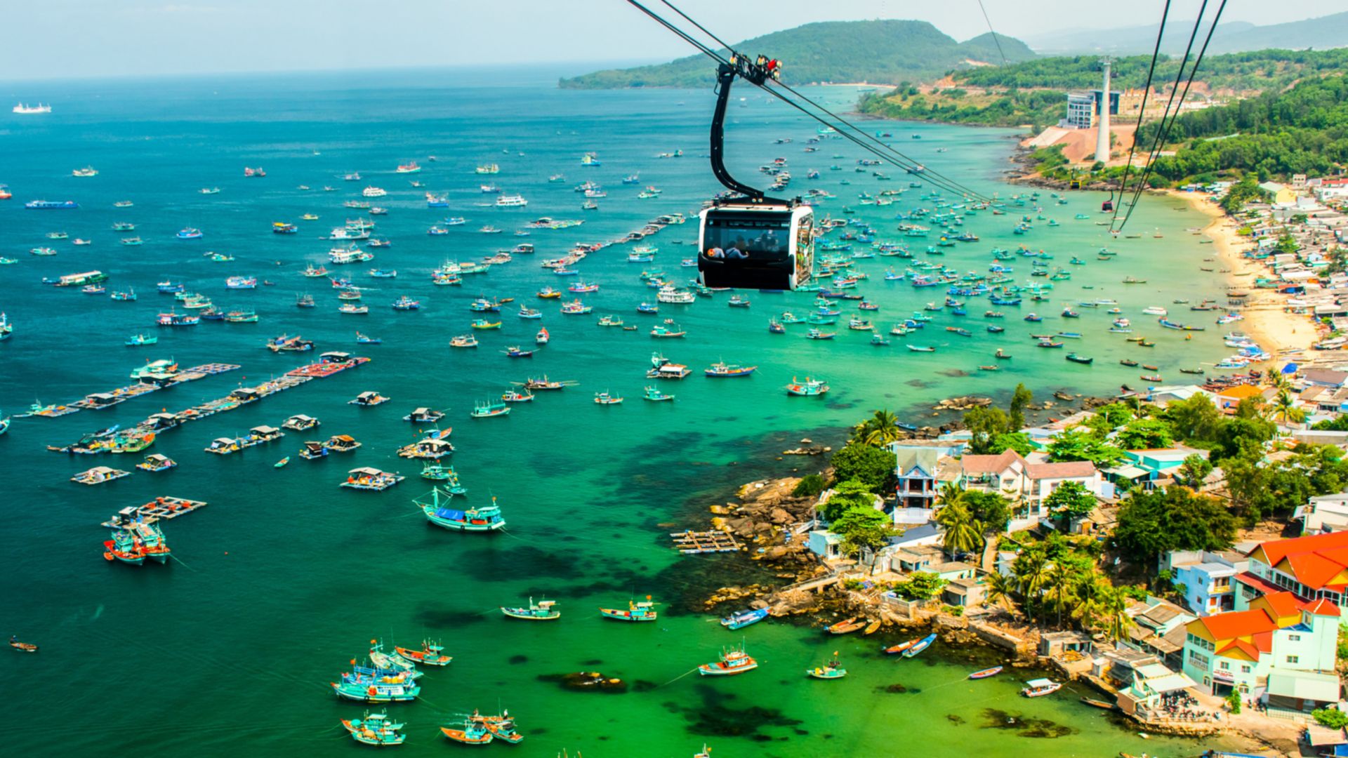 Mit der weltweit längsten Seilbahn zur Insel Hon Thom