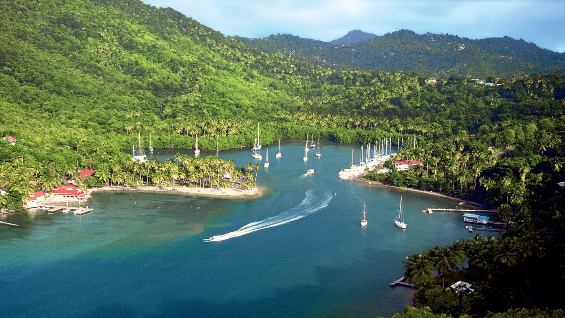 Kajaktour in der Marigot Bay