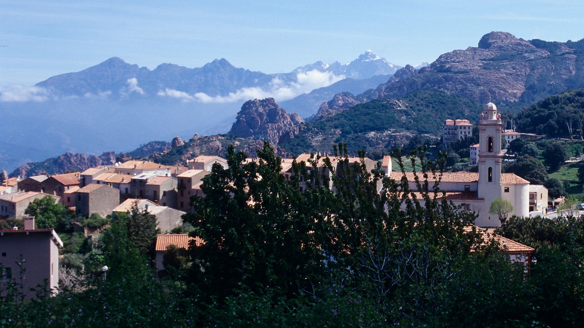 Schildkrötenpark und Panorama von Ajaccio
