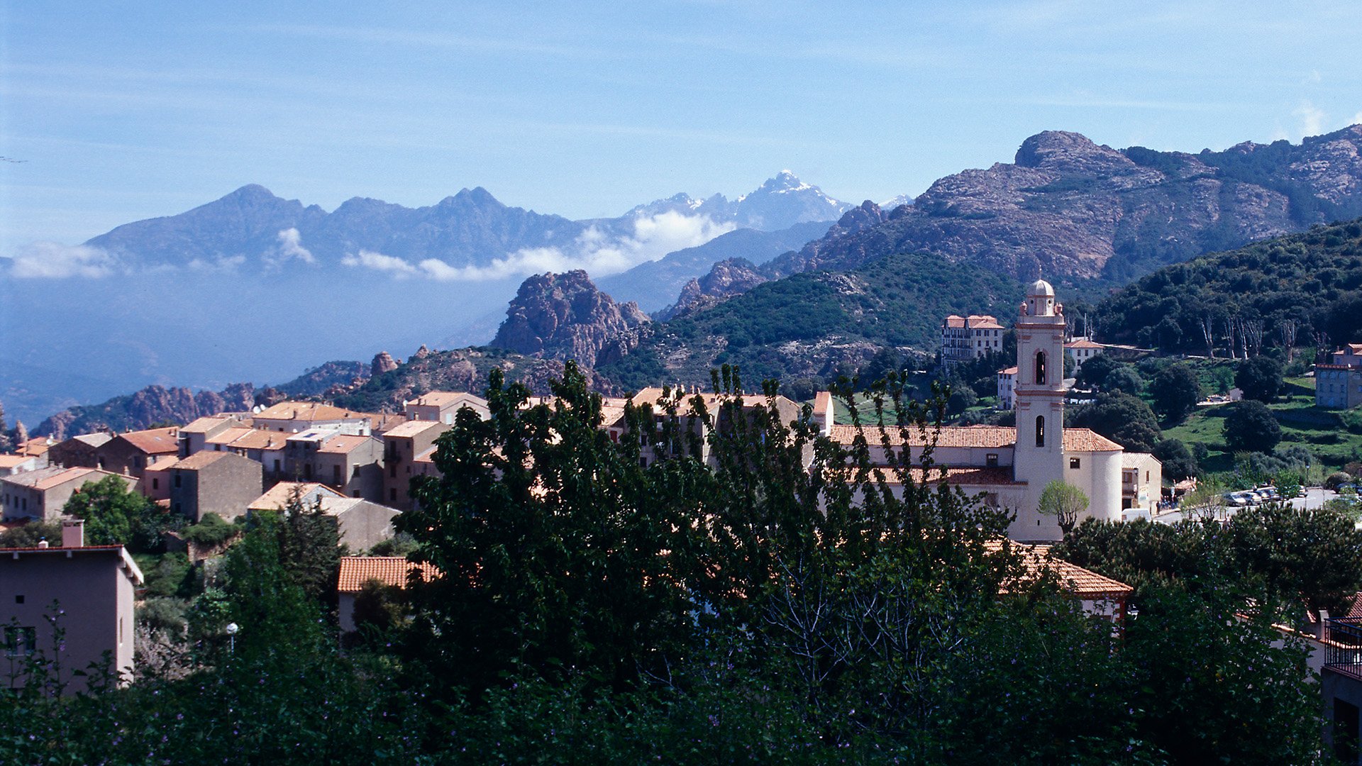 Schildkrötenpark und Panorama von Ajaccio