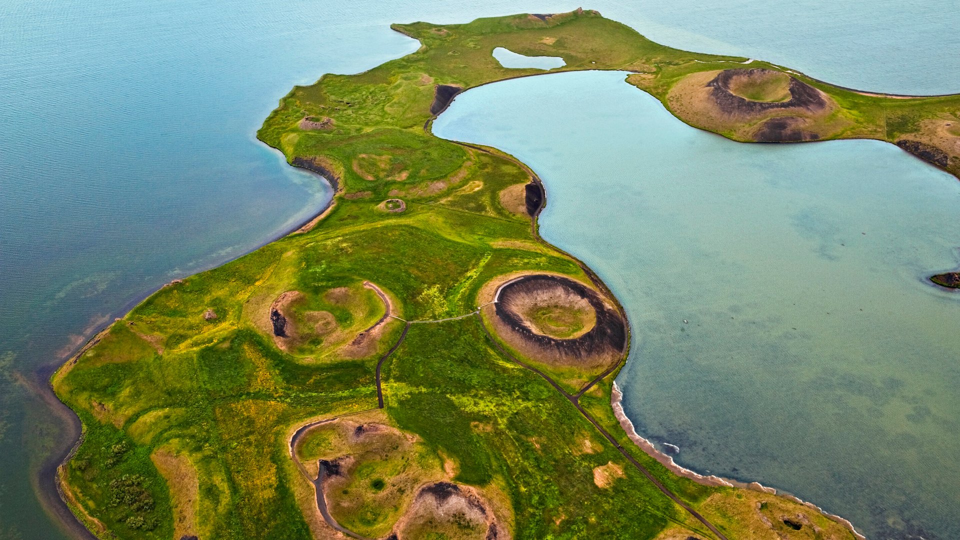 Mývatn Lake and Craters