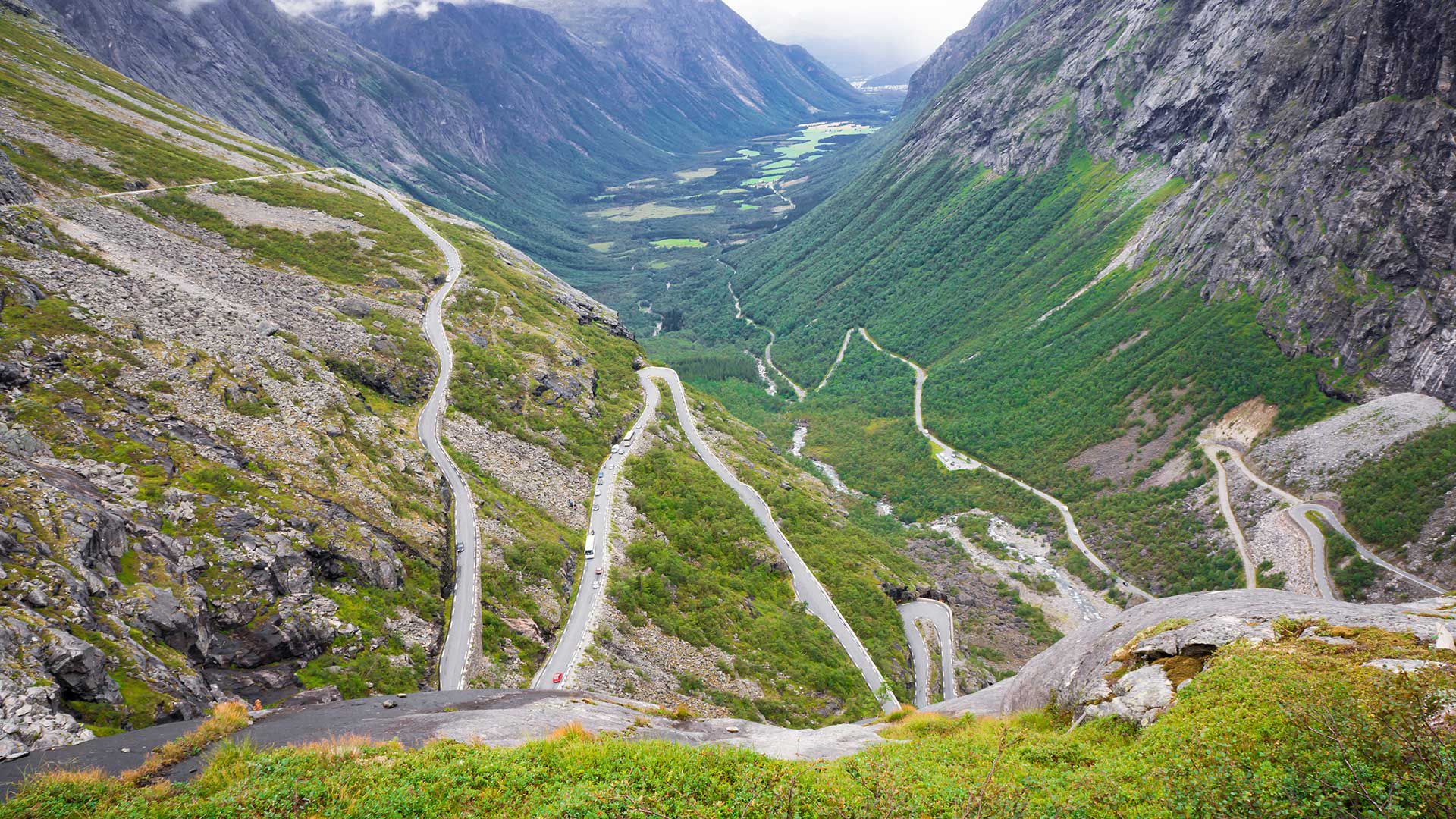 Fahrt zum Trollstigen