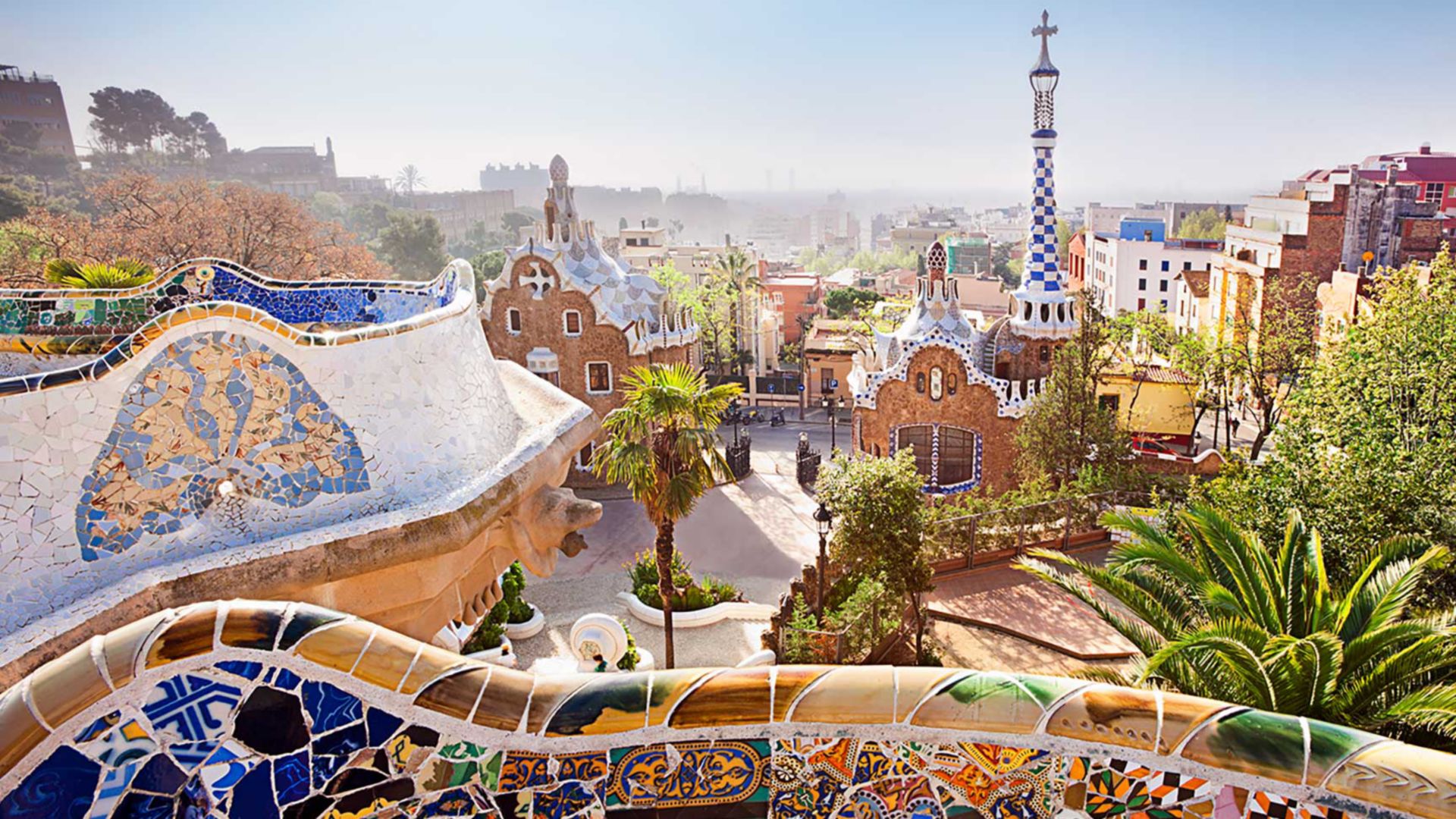Fantasievoll: Gaudís Park Güell und Freizeit am Gotischen Viertel