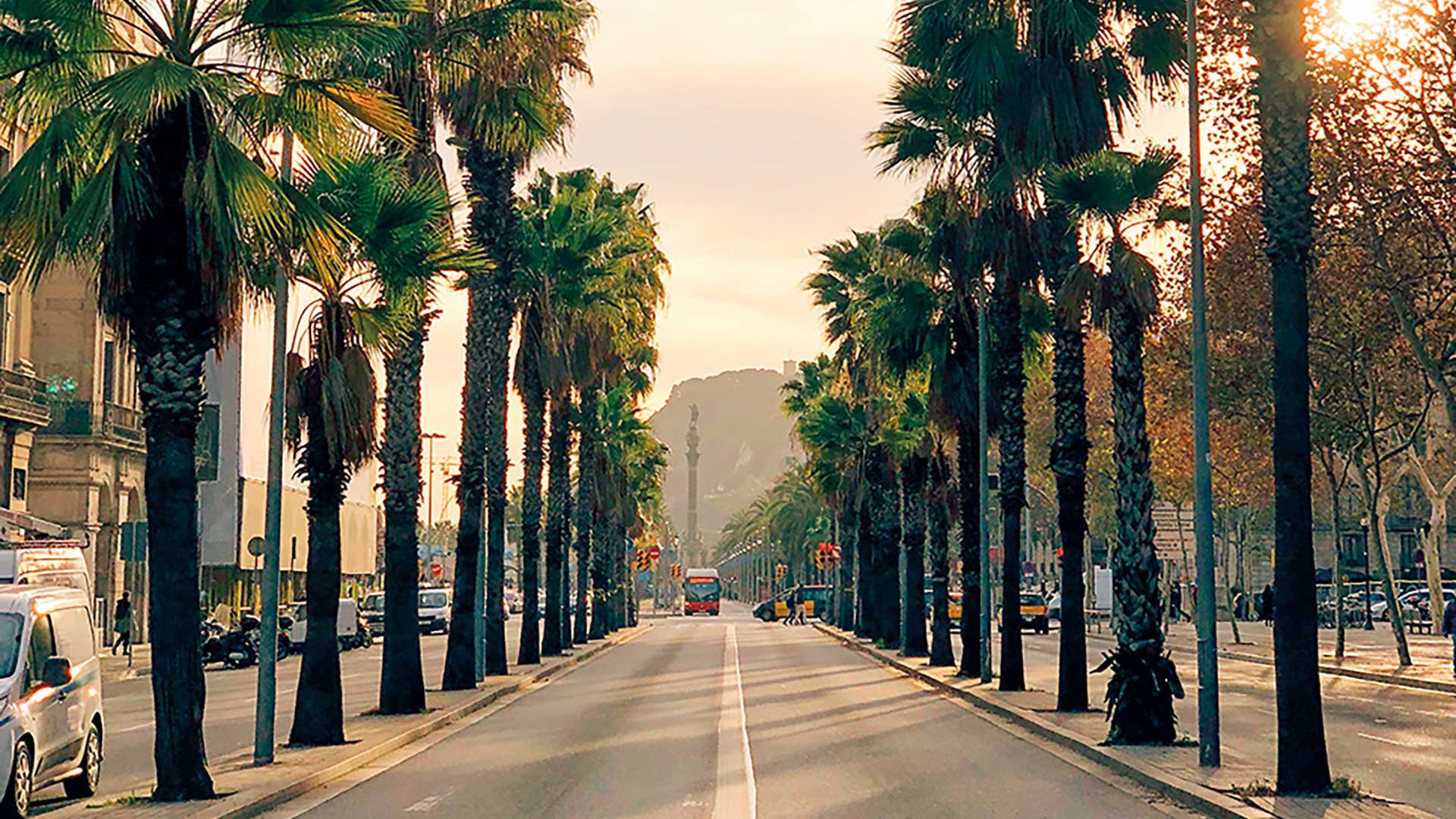 Mit dem Balance-Scooter durch Barcelona