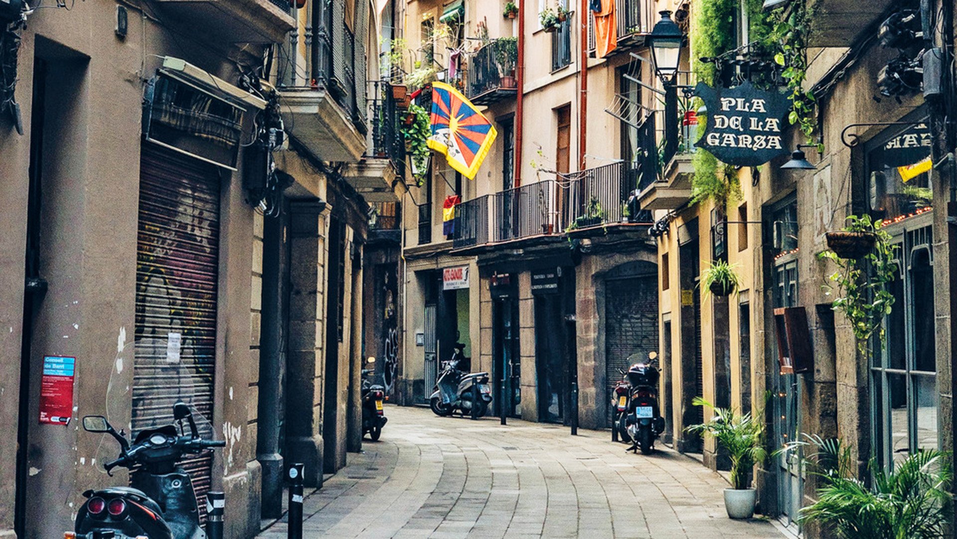 Spaziergang durch das Gotische Viertel mit Tapas-Kostprobe