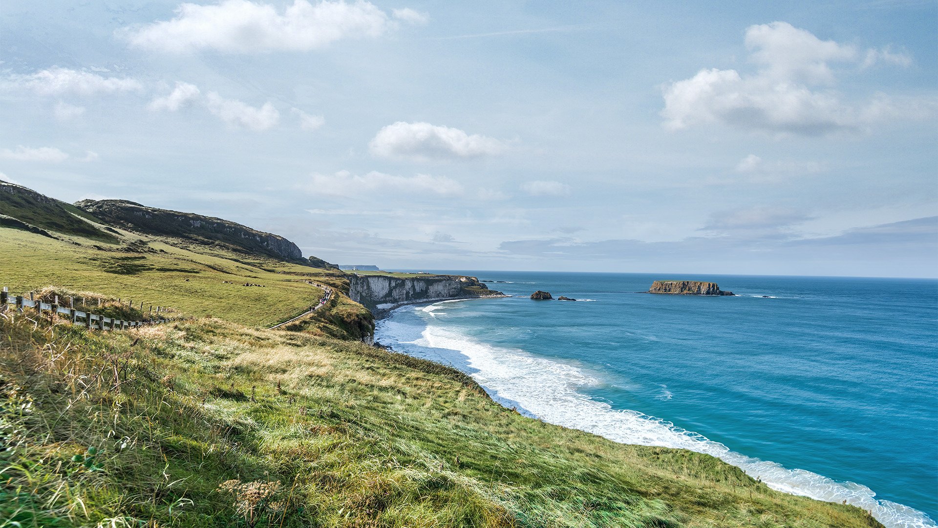 Landschaftsfahrt über die malerische Ards Peninsula