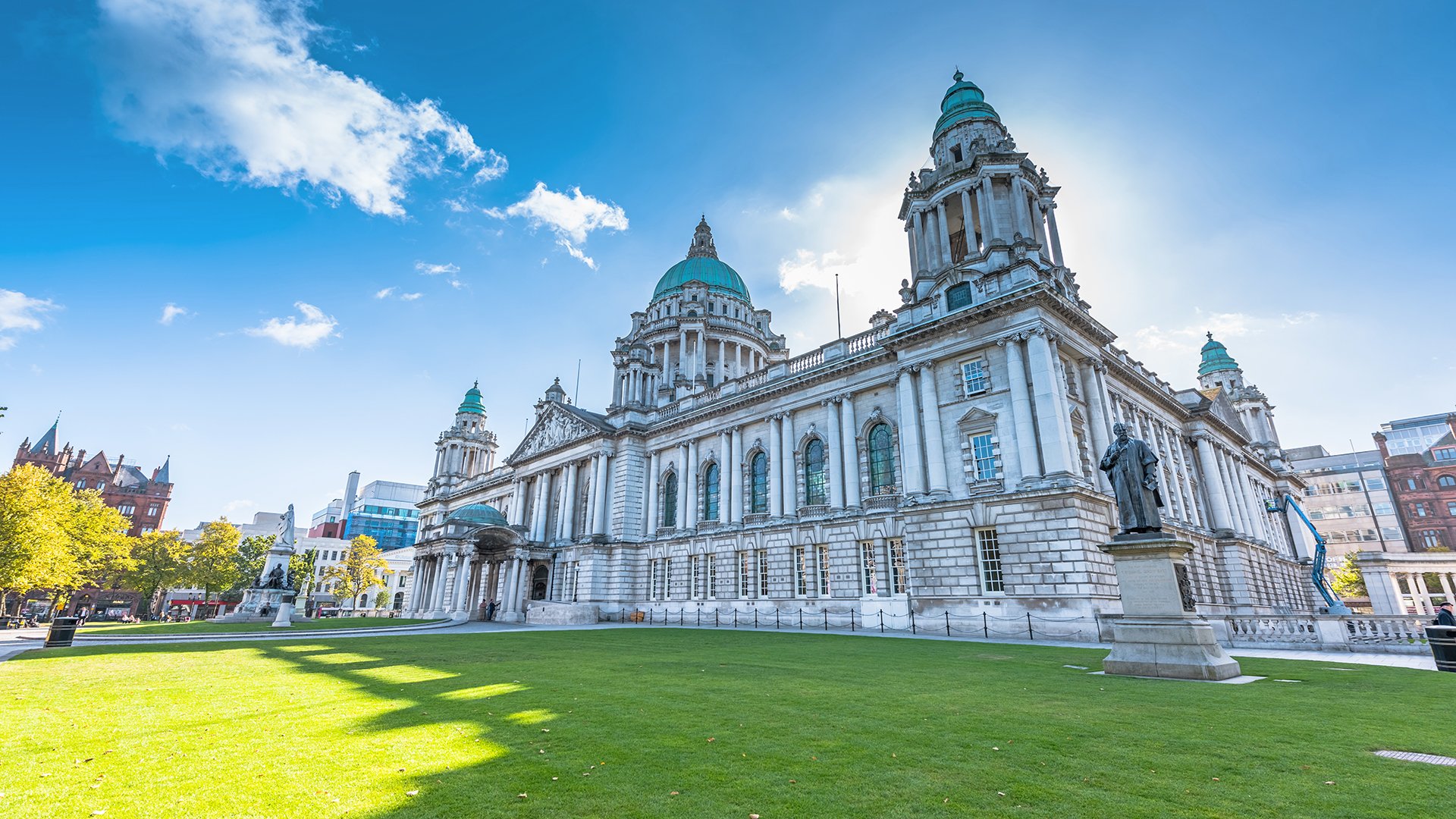 city hall of Belfast North Ireland