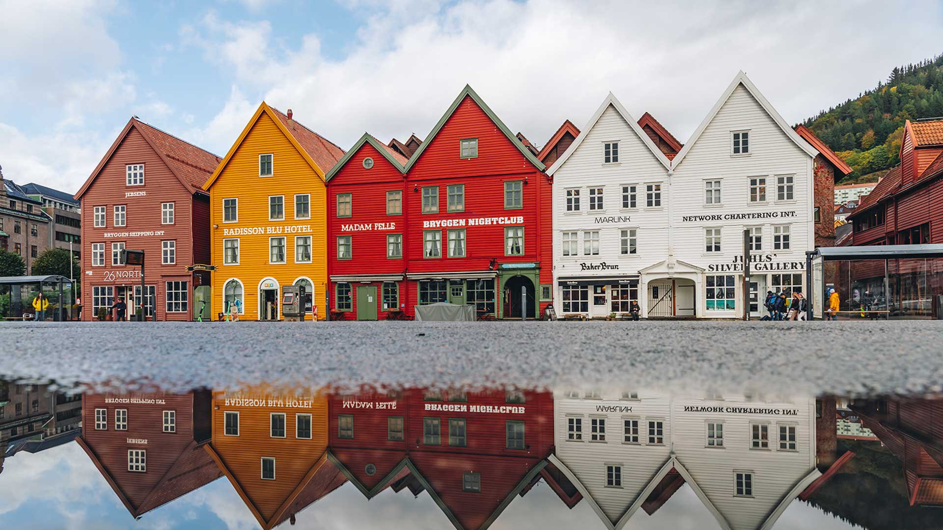 Komm an Land: Bergen auf einen Blick