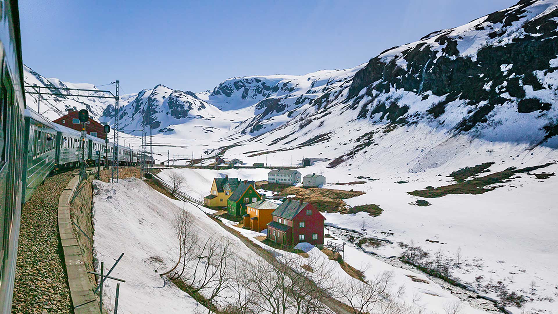 underway with the famous Flams railway, Norway, Scandinavia
