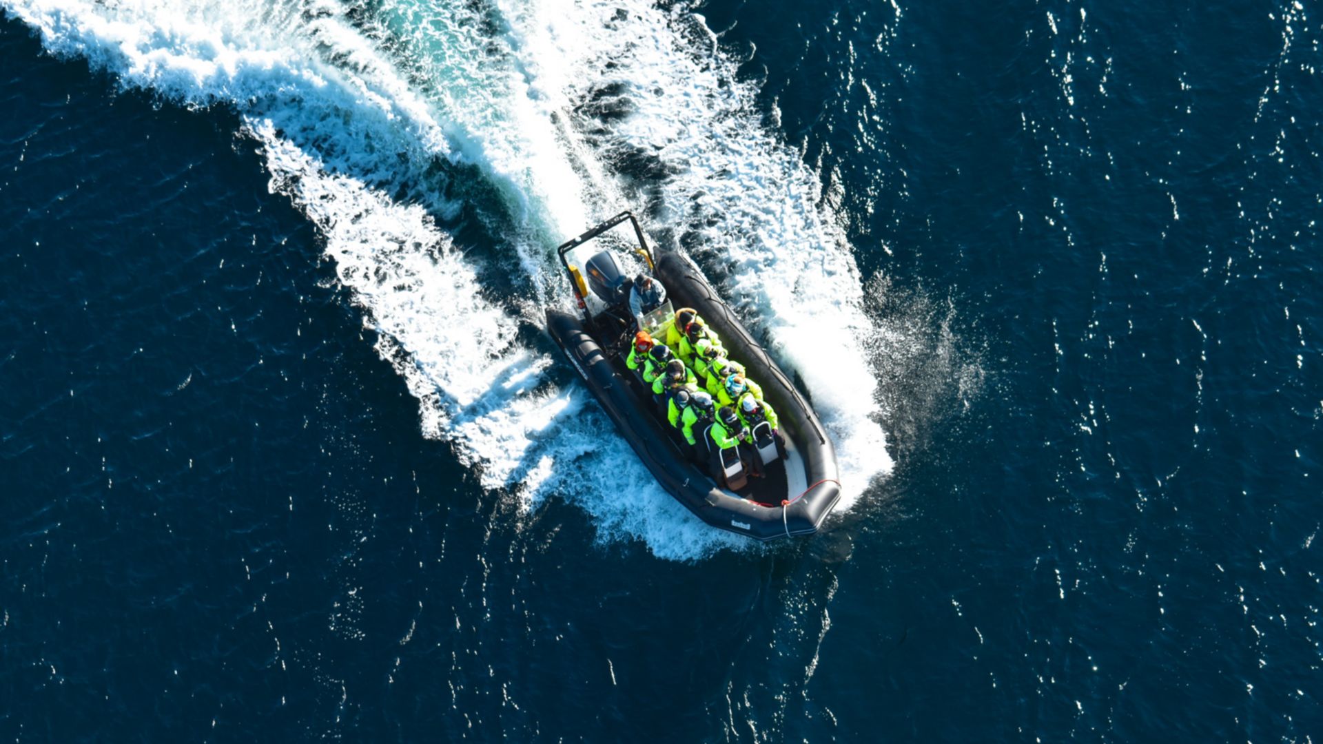 Mit dem RIB Boot zum stärksten Gezeitenstrom der Welt
