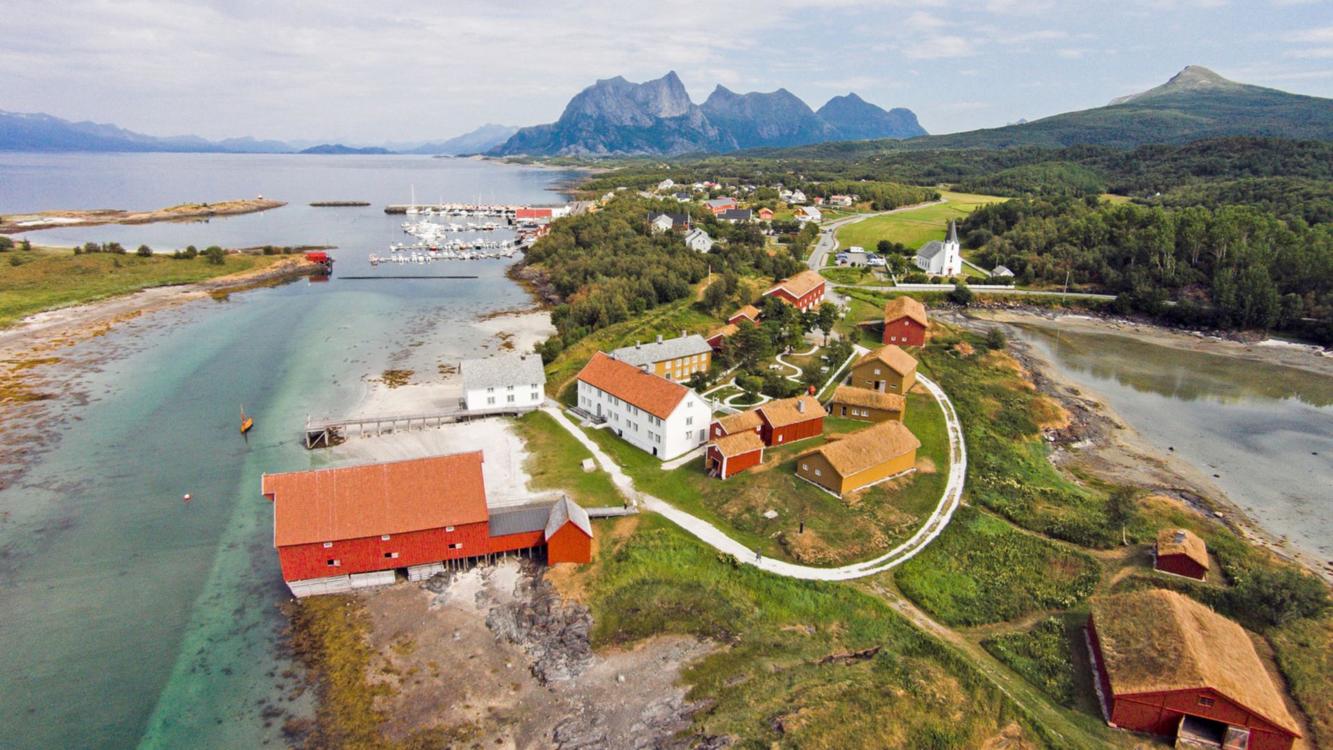 Charmante Halbinsel Kjerringøy