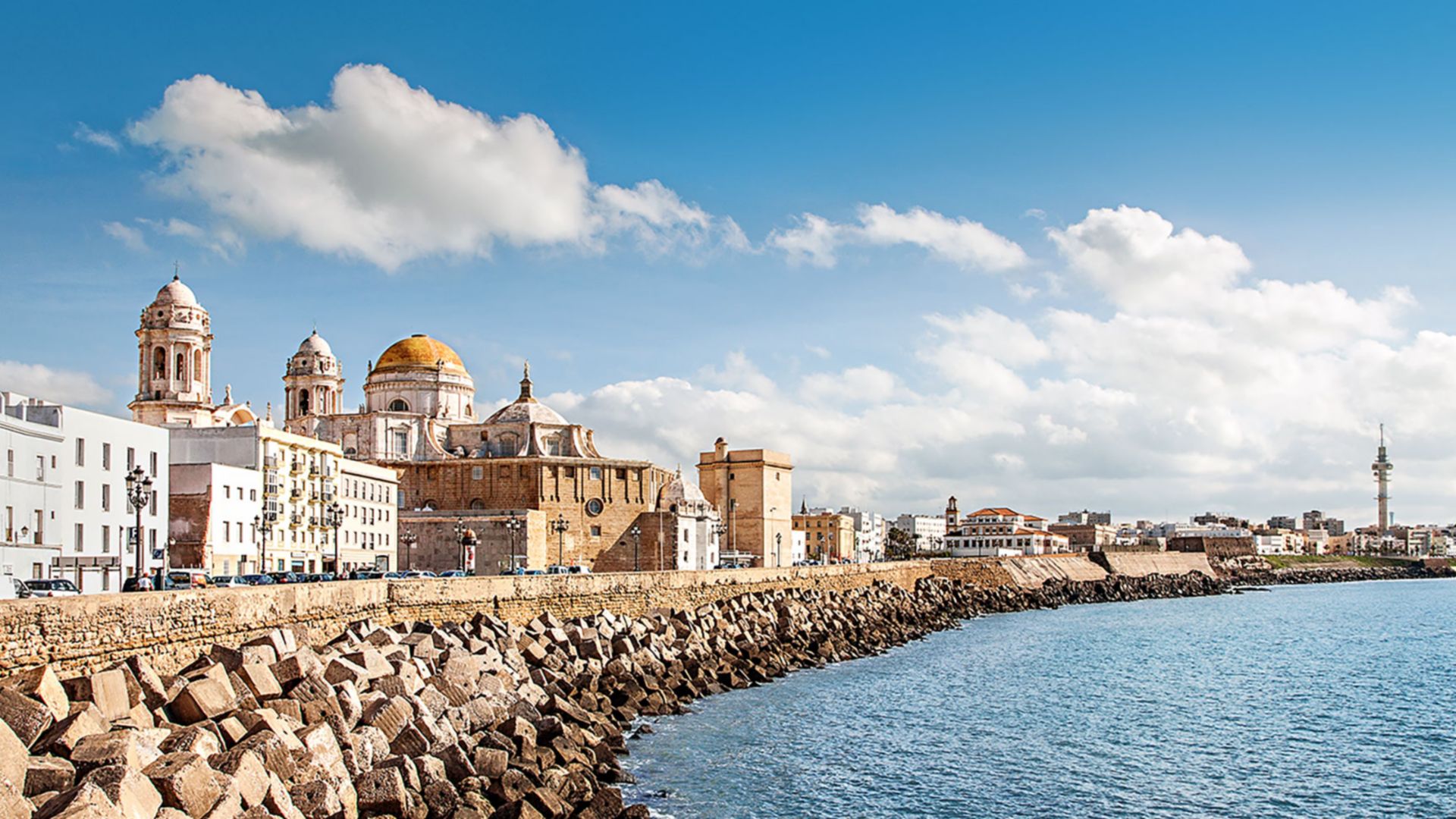 Mit dem E-Bike zum Strand und durch Cádiz 