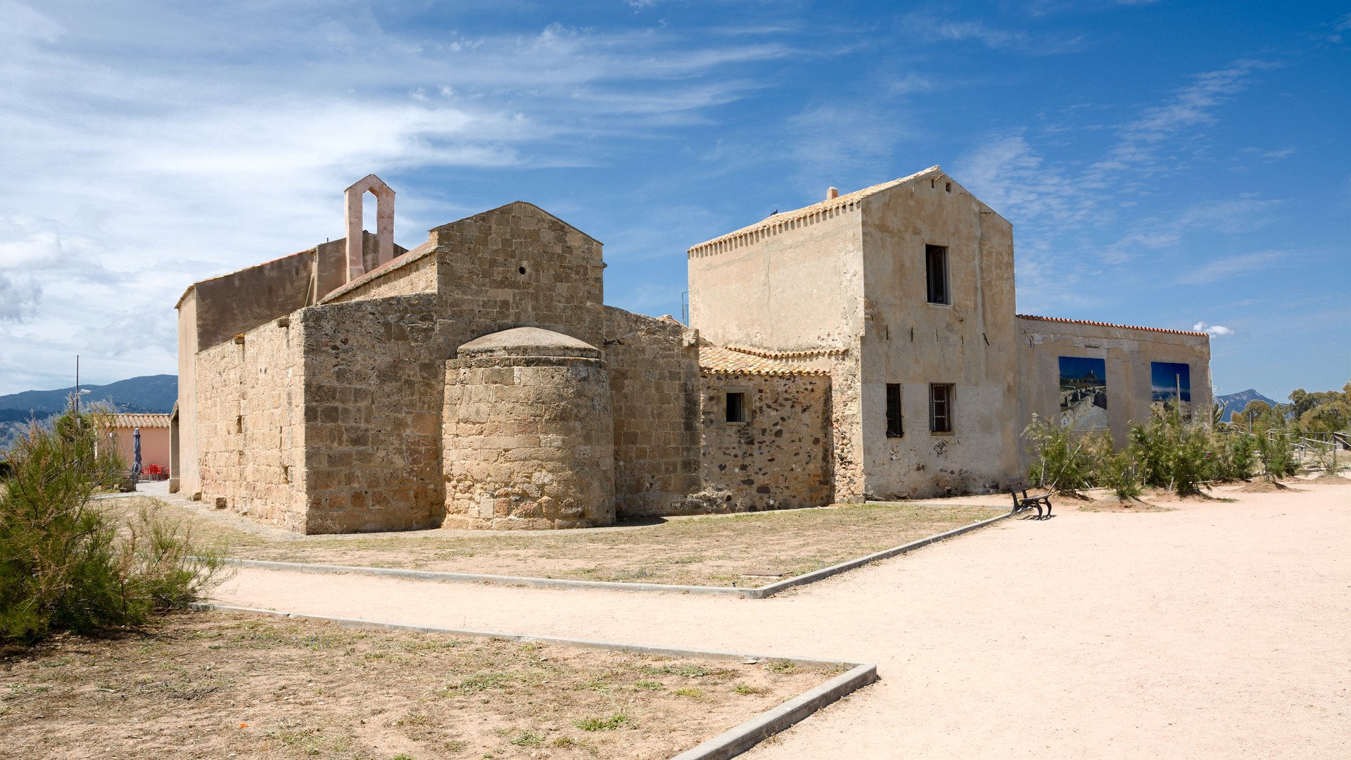 58380233 - sardinia landmarks.saint efisio's little church in nora