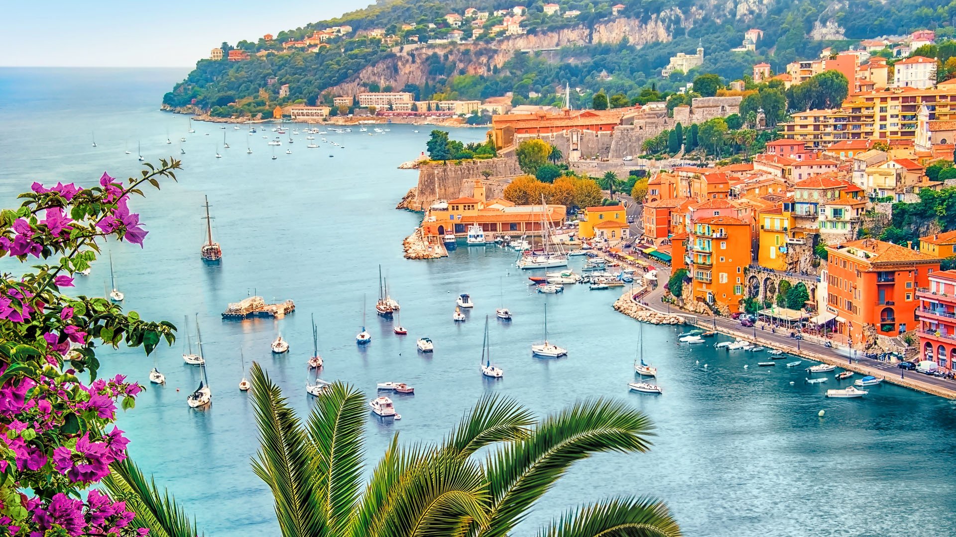 French Riviera village Villefranche-Sur-Mer