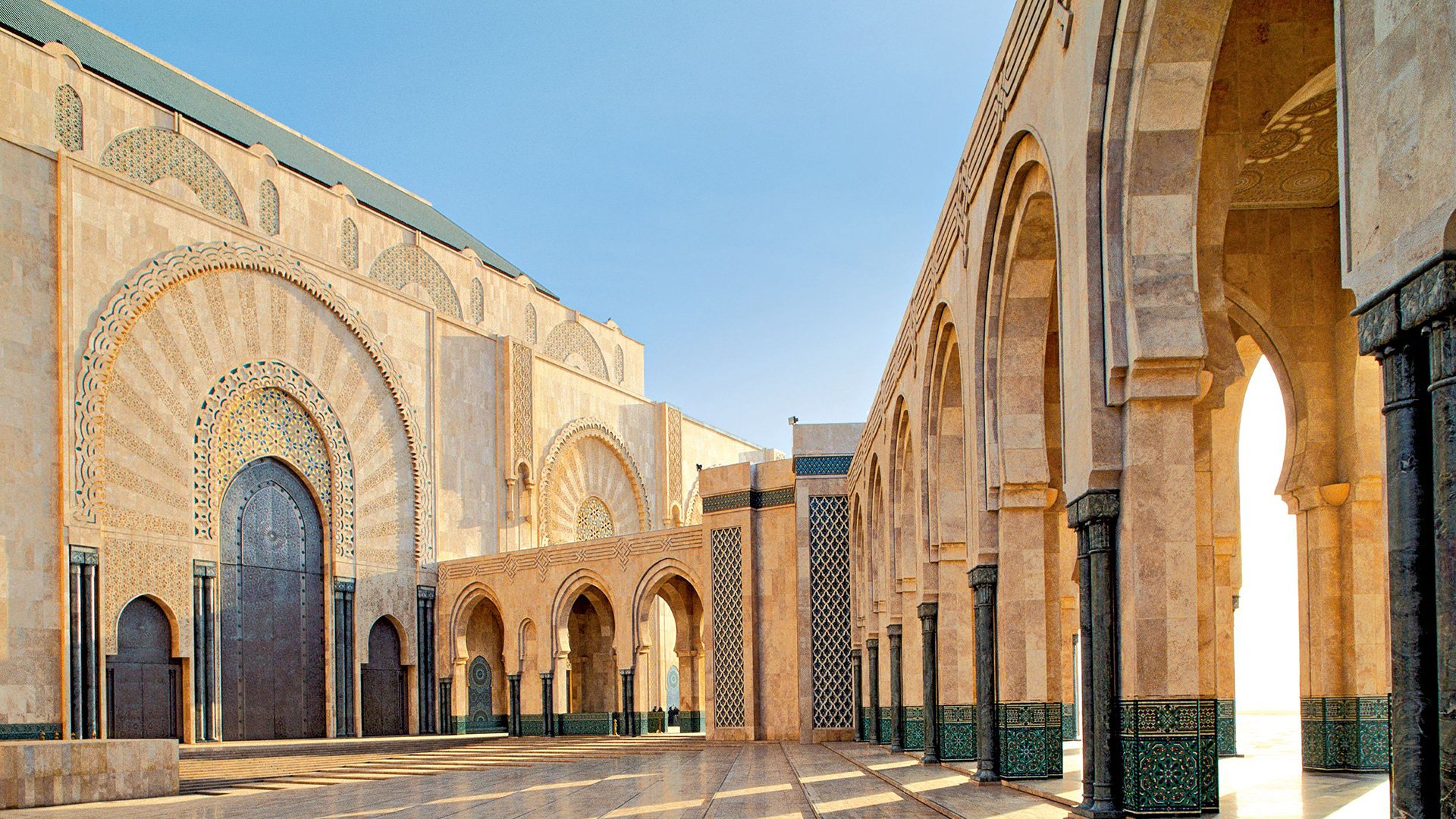 Casablanca, die Moschee Hassan II & Rabat
