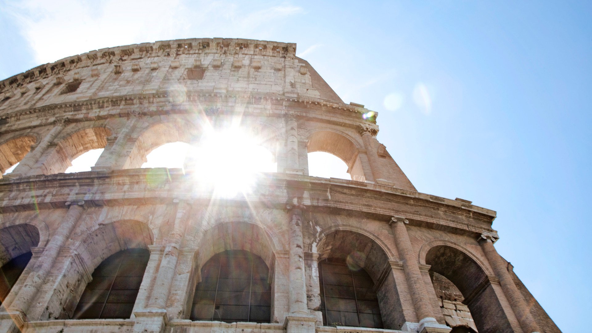 Rom zu Fuß und Kolosseum (Innenbesichtigung)