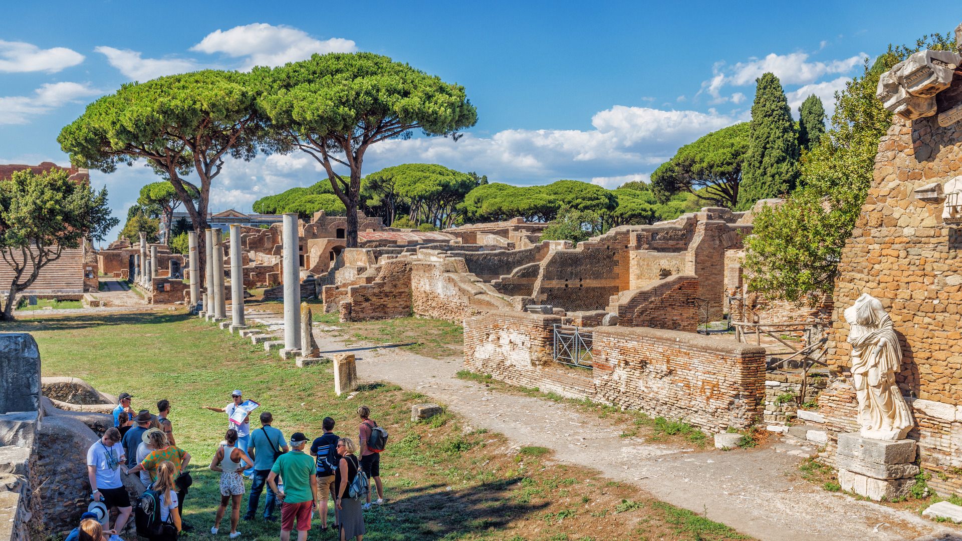 Die Antike Hafenstadt Ostia Antica