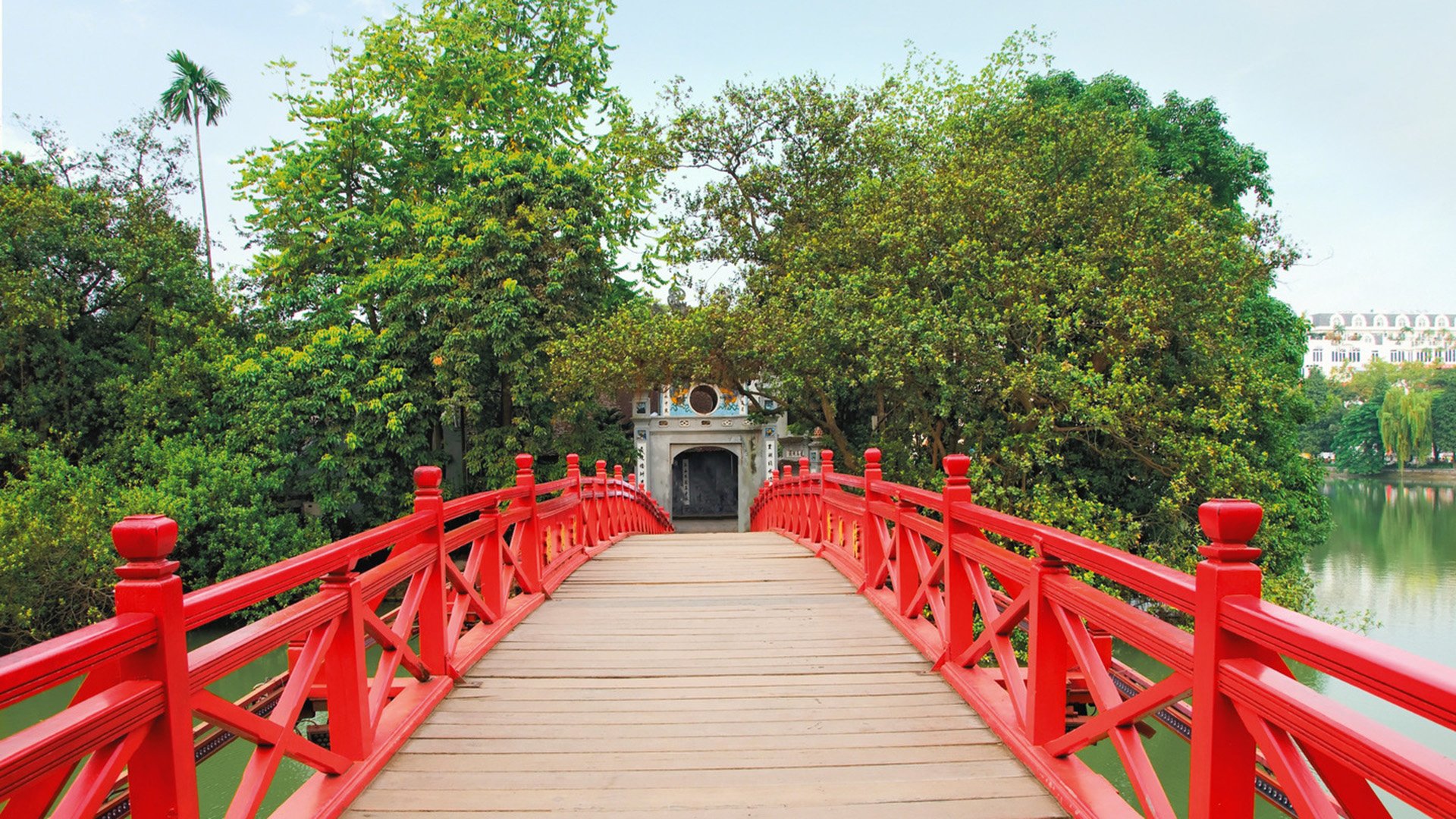 Hanoi und Wasserpuppen-Theater