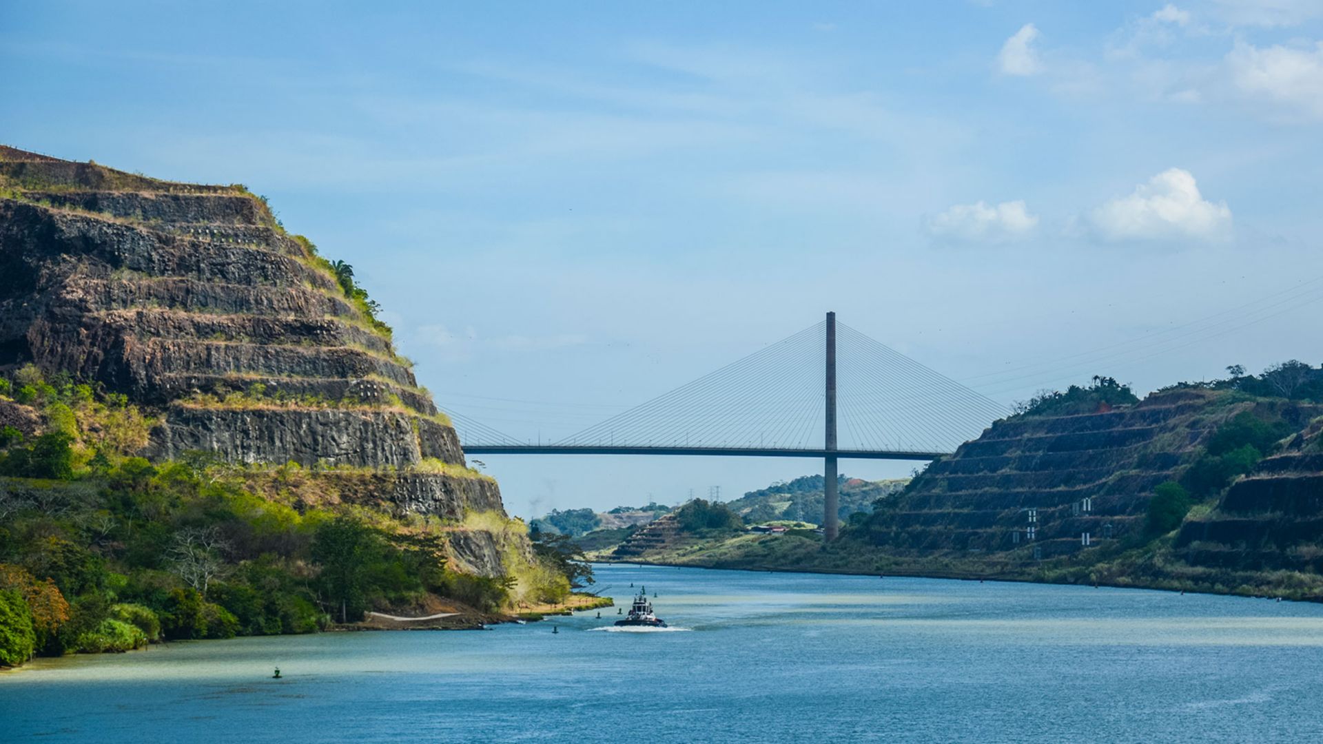 Panama City und Miraflores-Schleusen