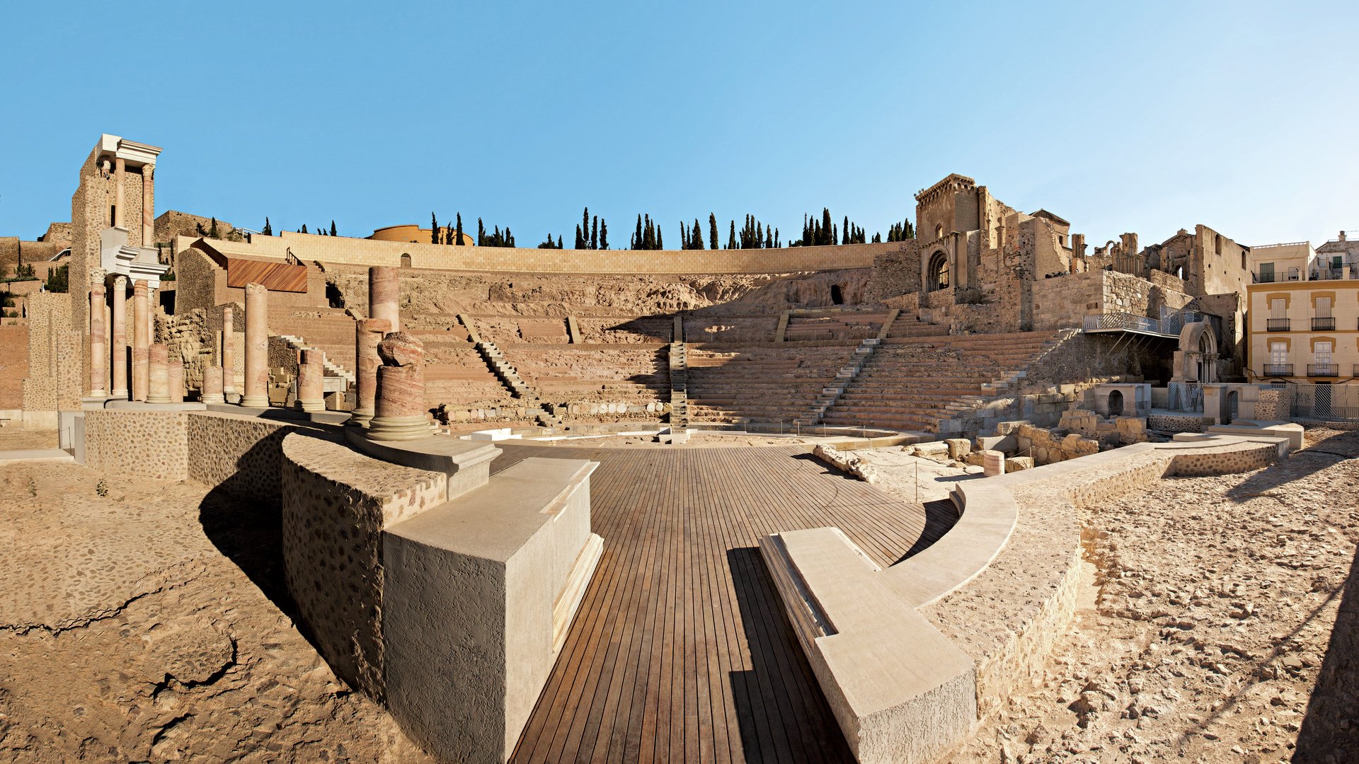 B59HEF Teatro Romano de Cartagena