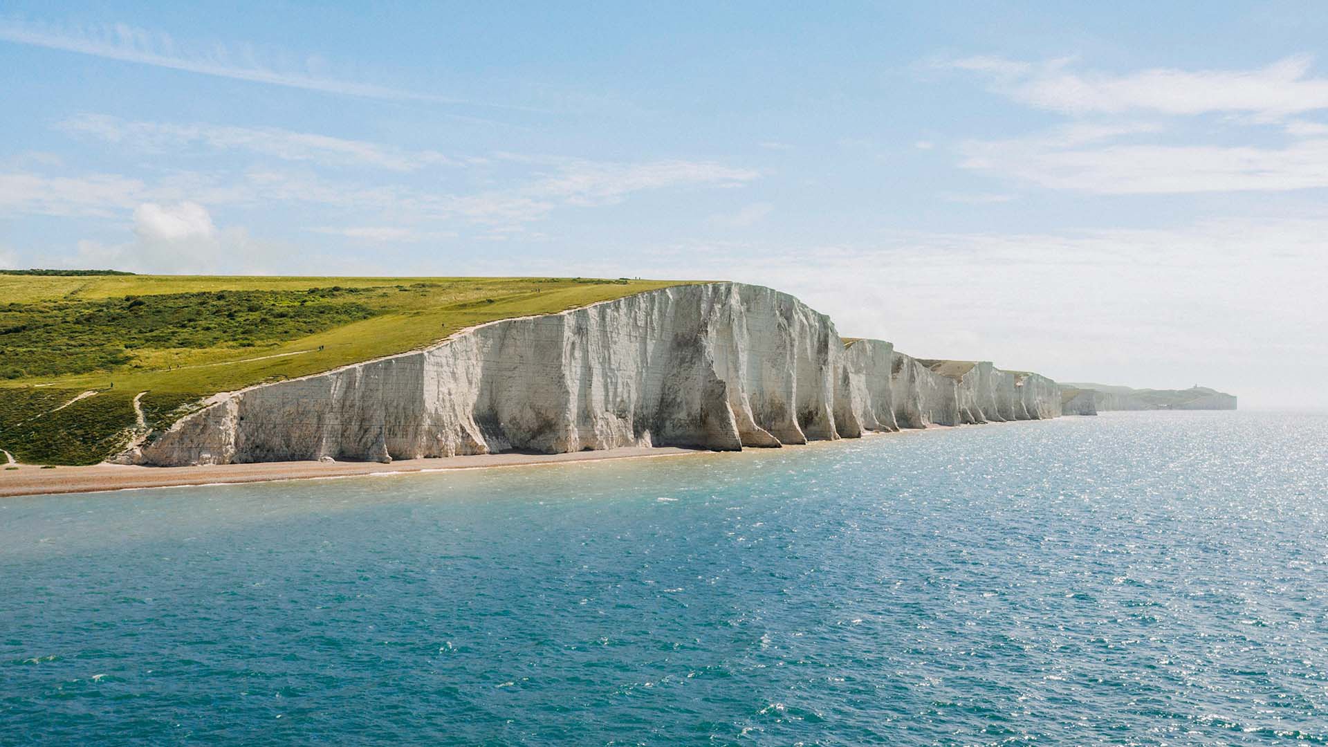 Komm an Land: Die Kreidefelsen von Dover