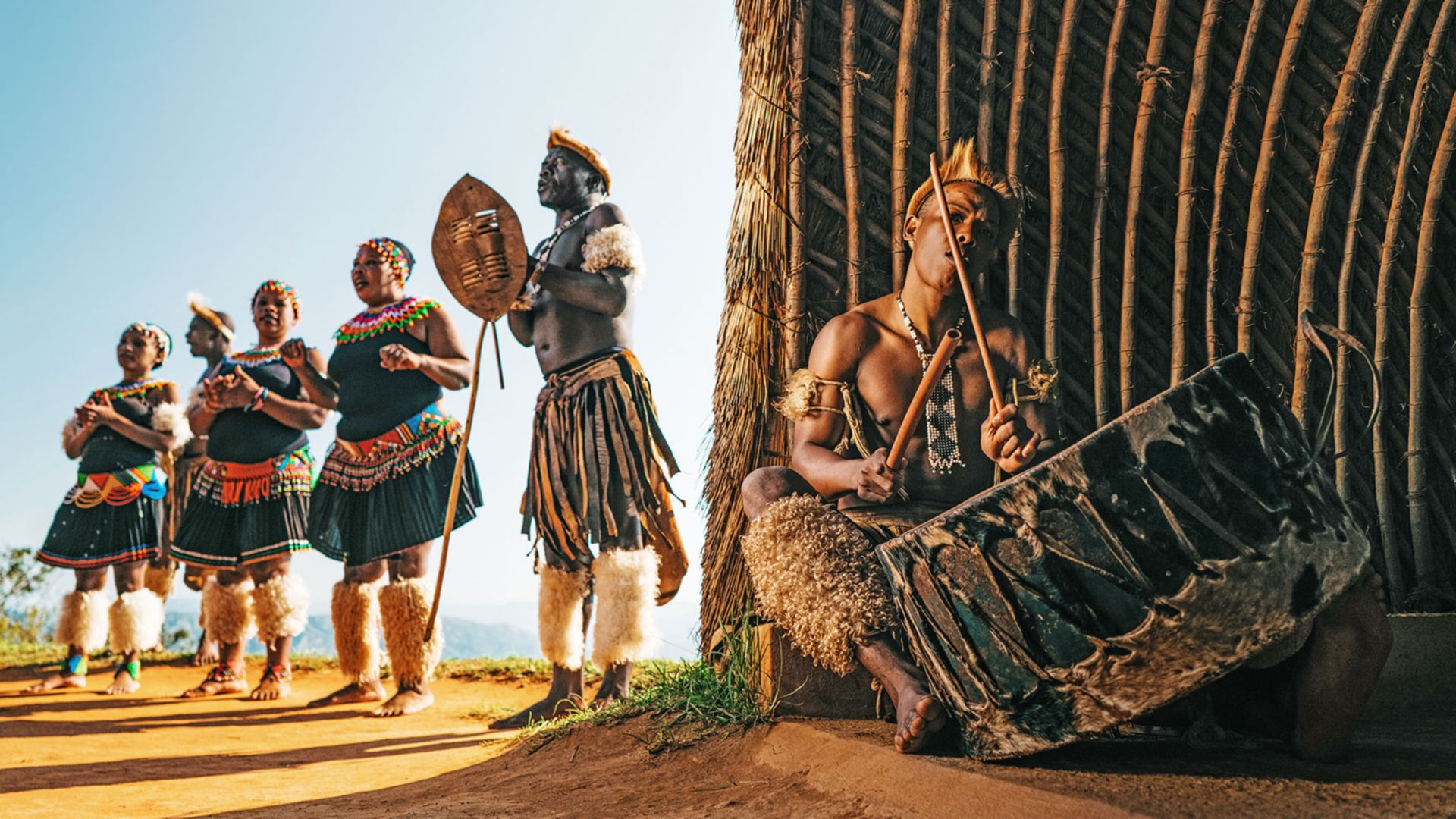 Einblick in die Zulu-Kultur und Reptilienpark