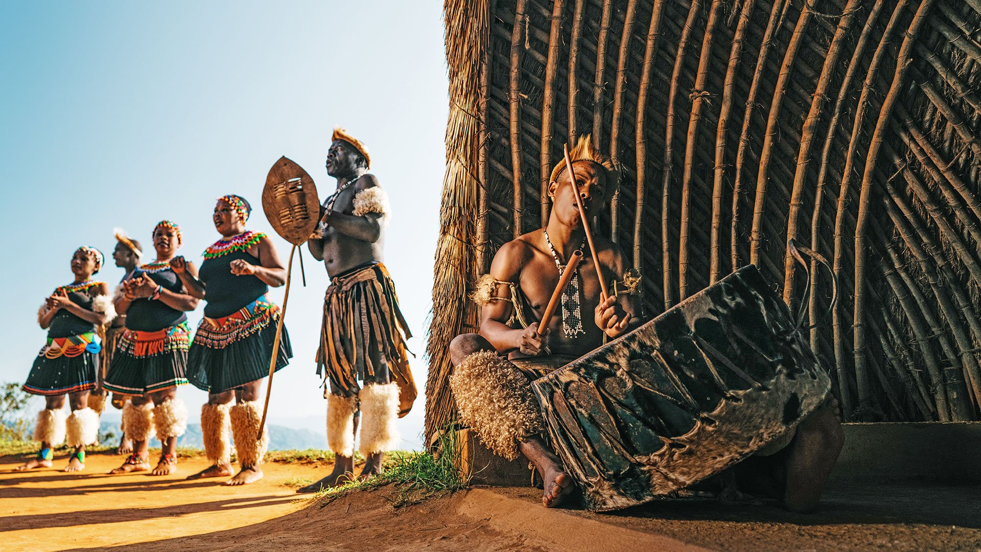 Einblick in die Zulu-Kultur und Reptilienpark