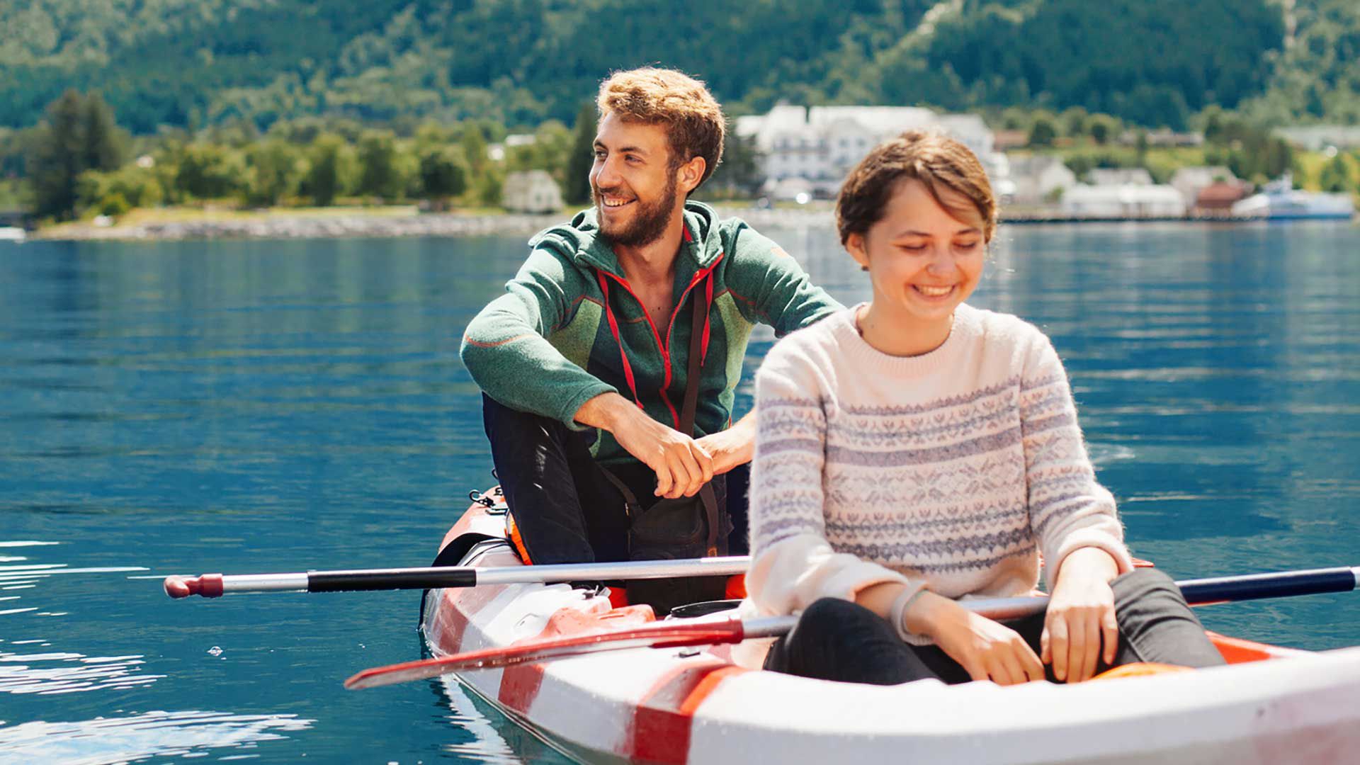 Kajaktour auf dem Eidfjord
