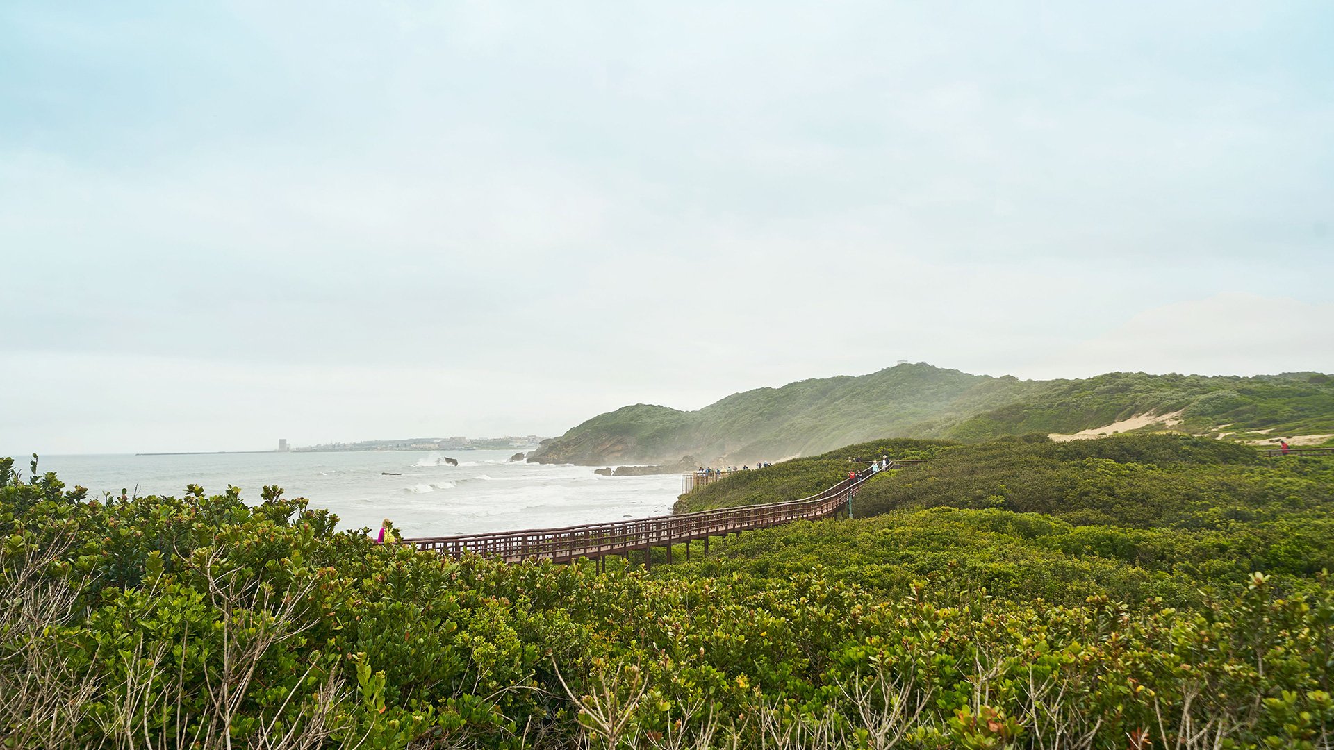 Leichte Wanderung im Naturschutzgebiet Nahoon Point