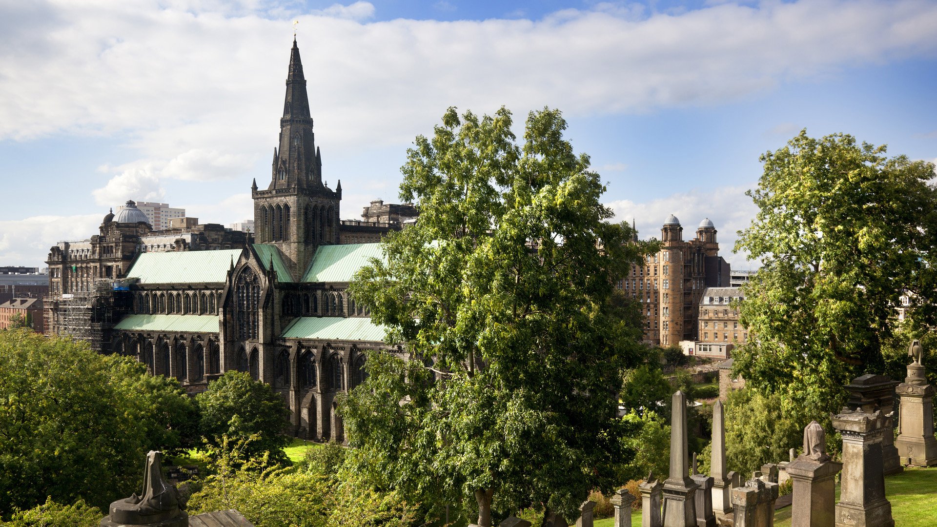 Glasgow cathedral aka High Kirk of Glasgow St Kentigern Mungo