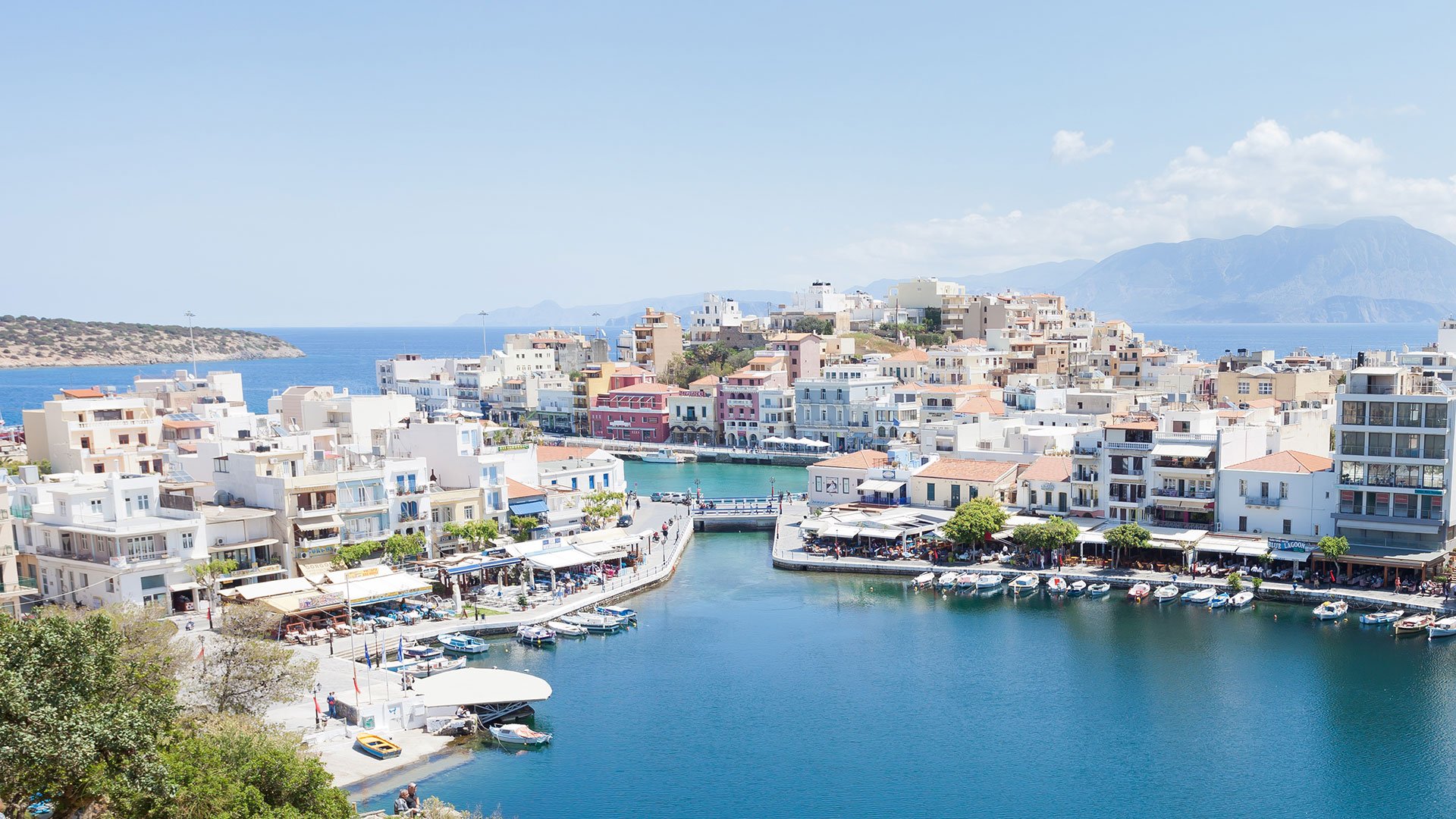 Kreta - Griechenland - Hafen von Agios Nikolaos