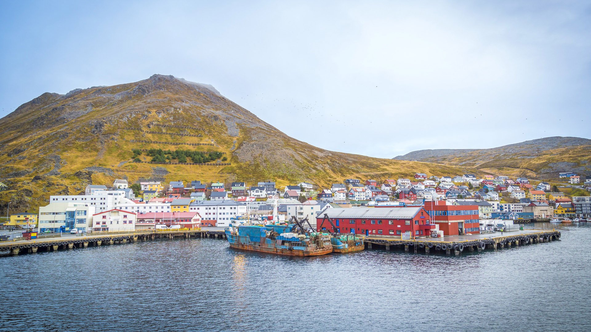 Honningsvg, Ausgangspunkt zum Nordkap