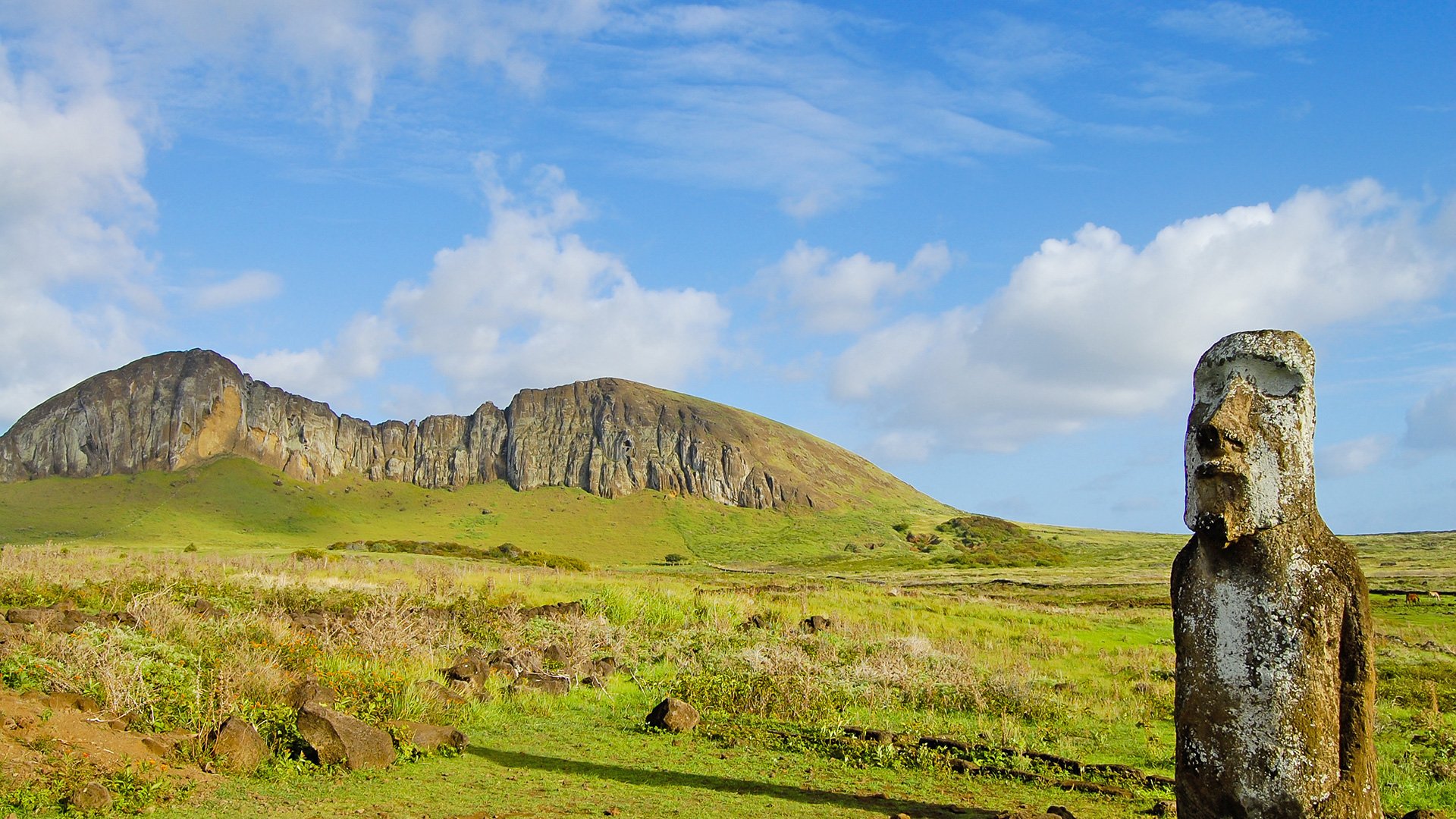 Rano Raraku Mountain - Easter Island