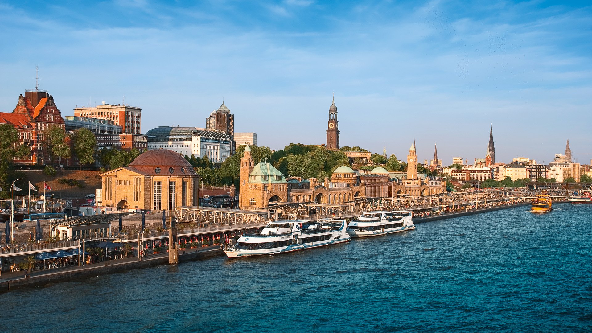 Hamburg zu Wasser und zu Land