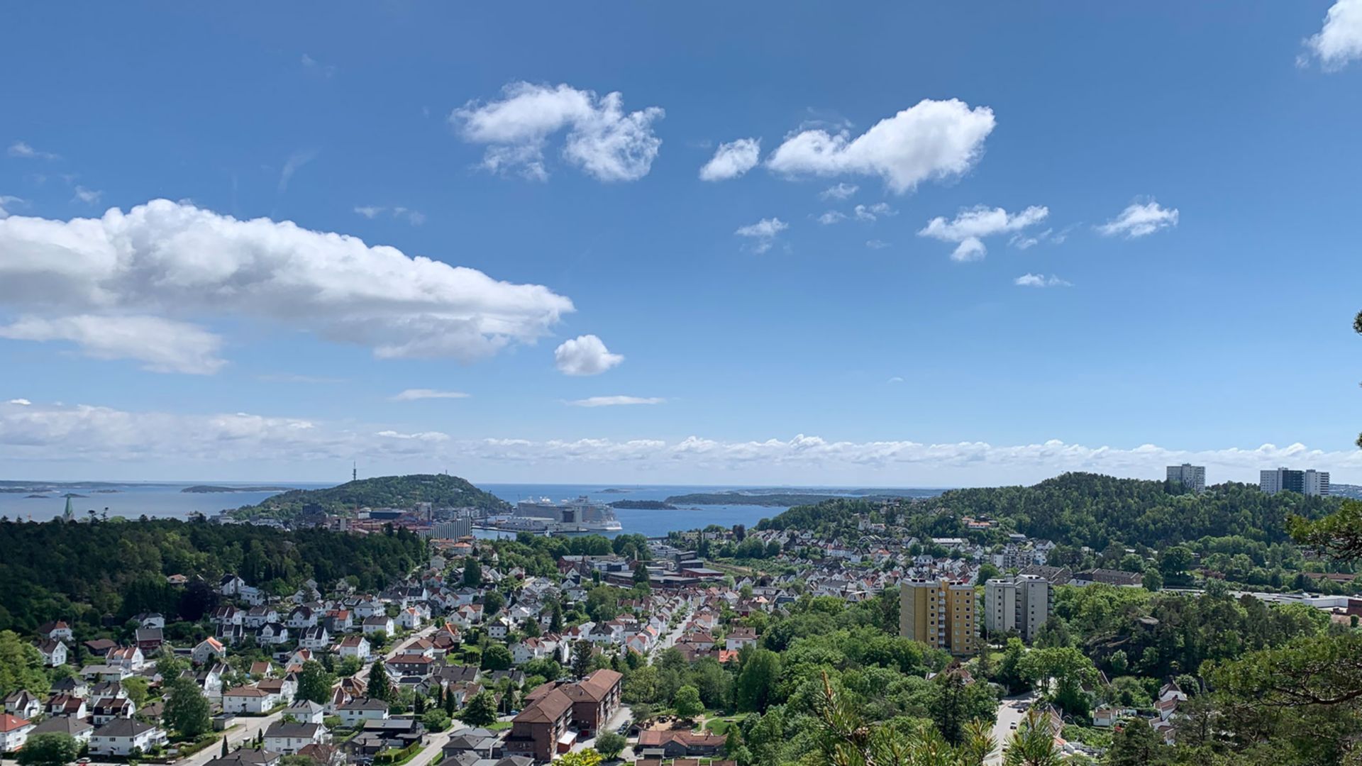Komm an Land: Ein Spaziergang durch Kristiansand