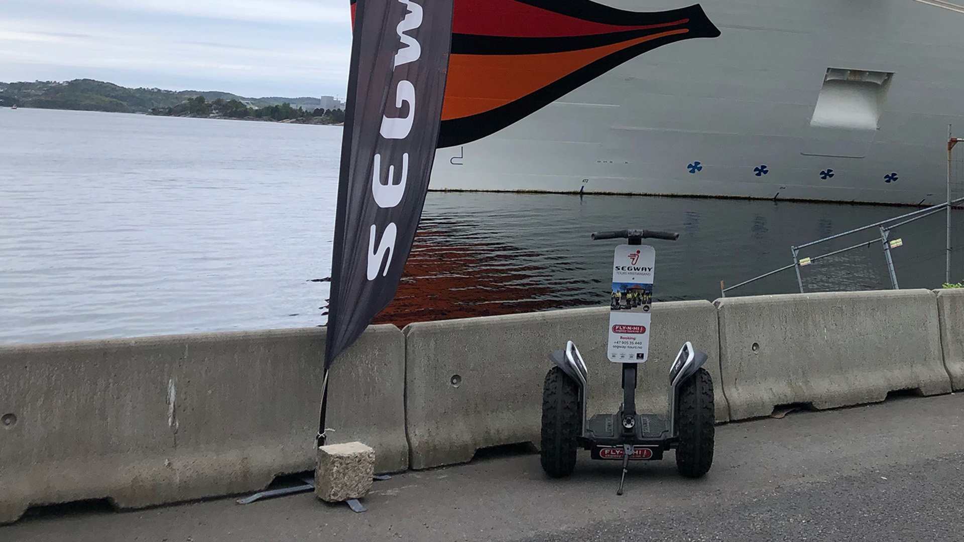 Mit dem Segway durch Kristiansand