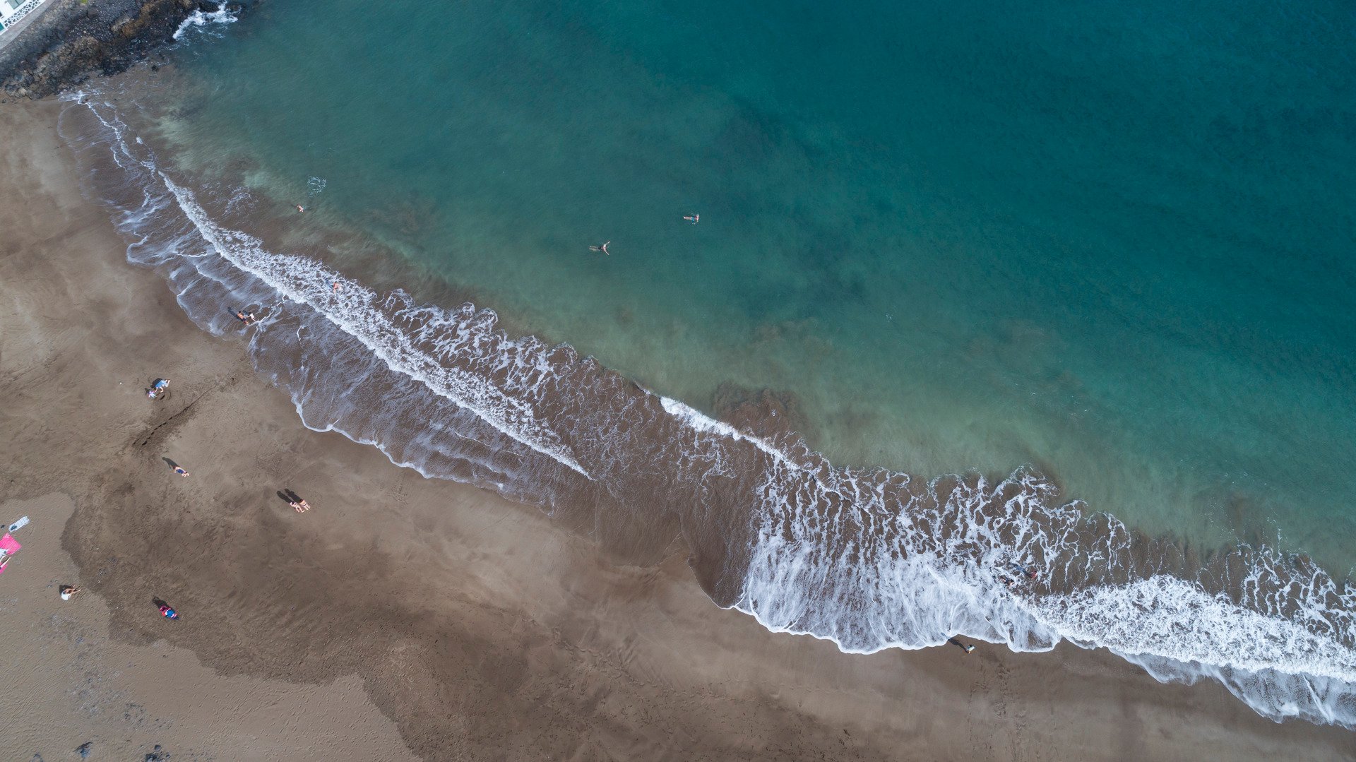 Zum Strand nach Playa Chica