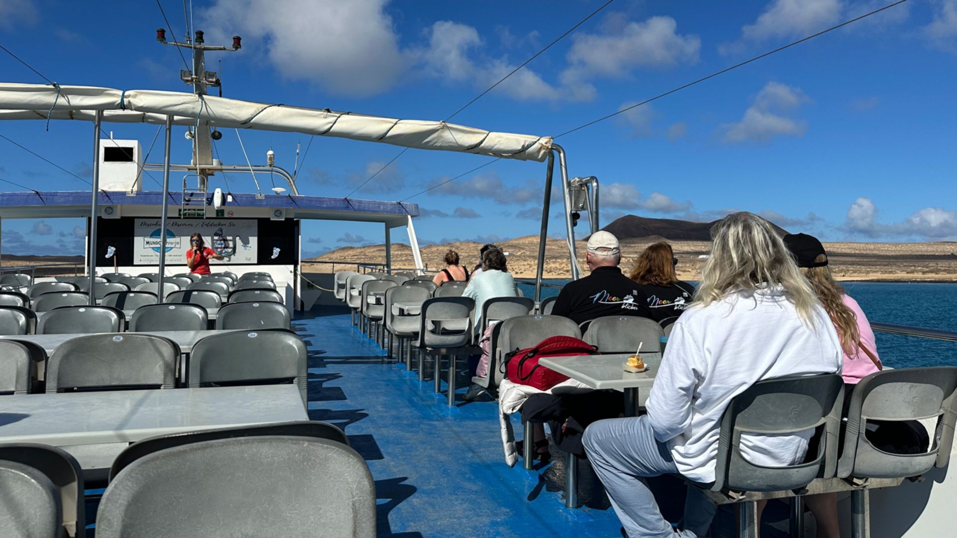 Mit dem Boot zur Insel La Graciosa