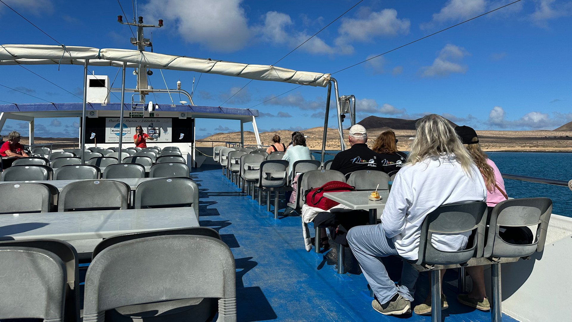 Mit dem Boot zur Insel La Graciosa
