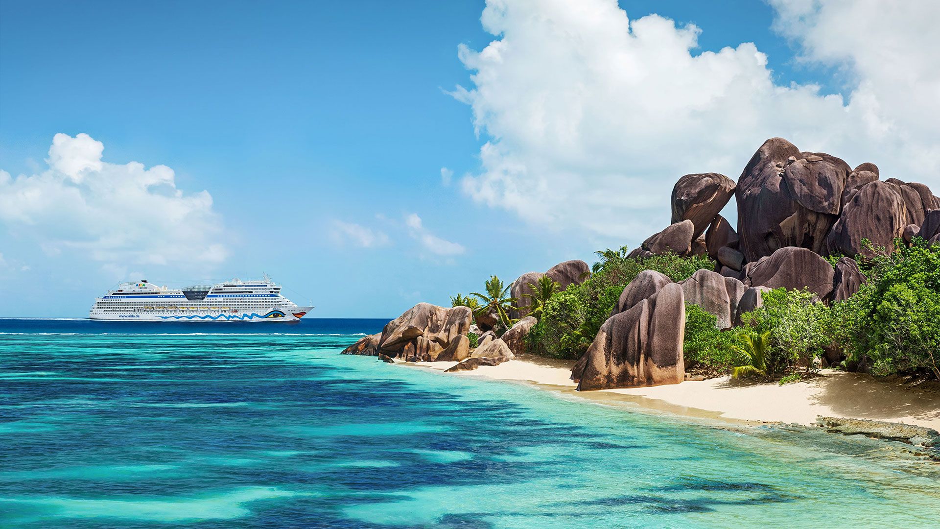Transfer mit der Fähre nach La Digue
