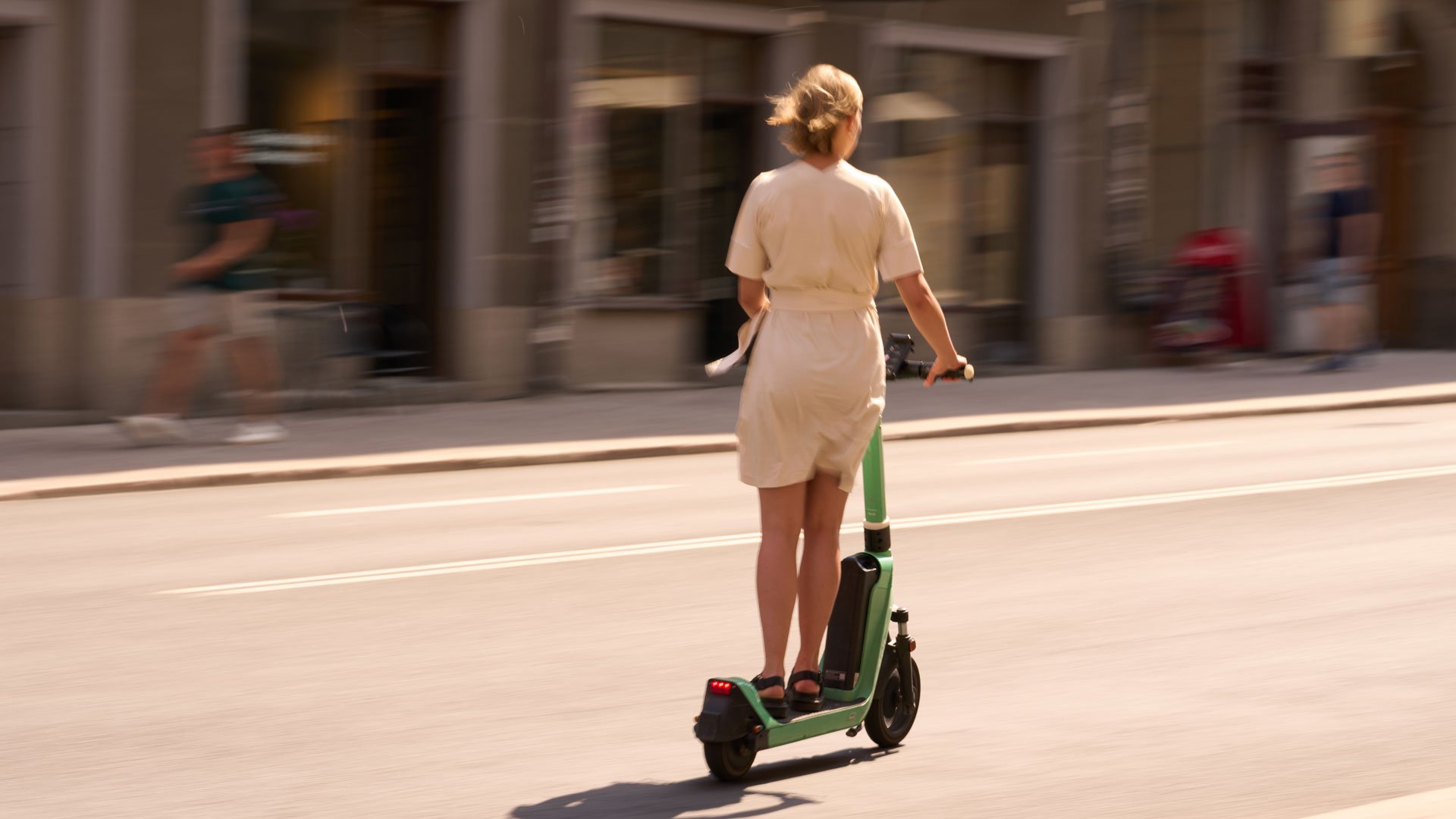 Mit dem E-Scooter an den Strand und durch die Innenstadt von Le Havre