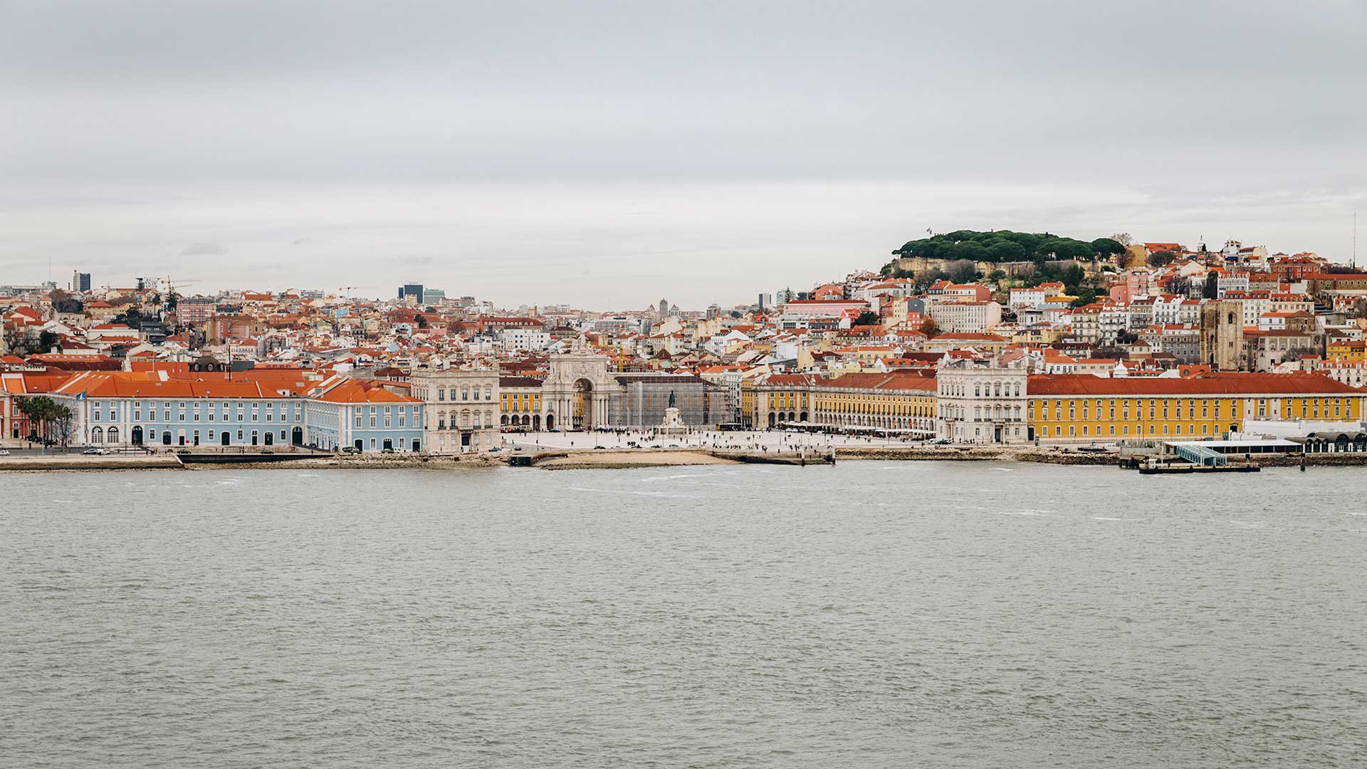 Lissabon zu Wasser und zu Land