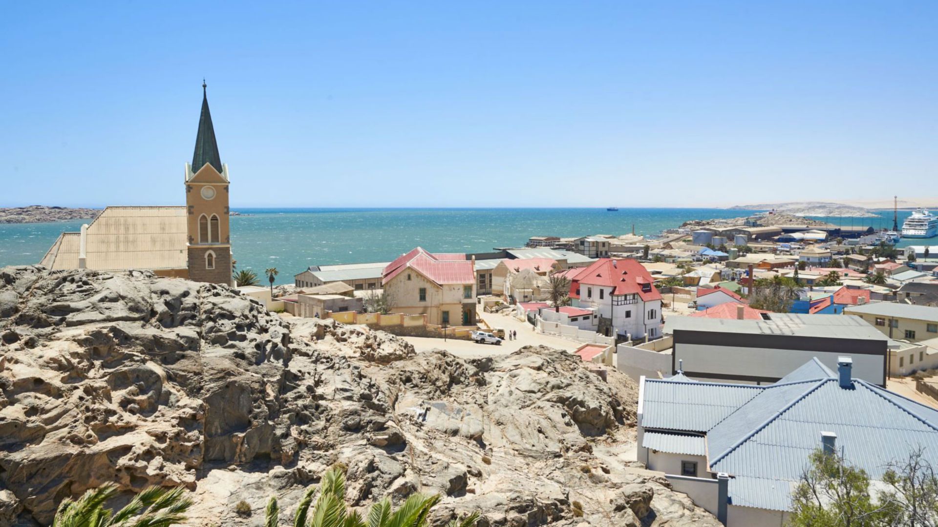 Lüderitz zu Fuß erkunden