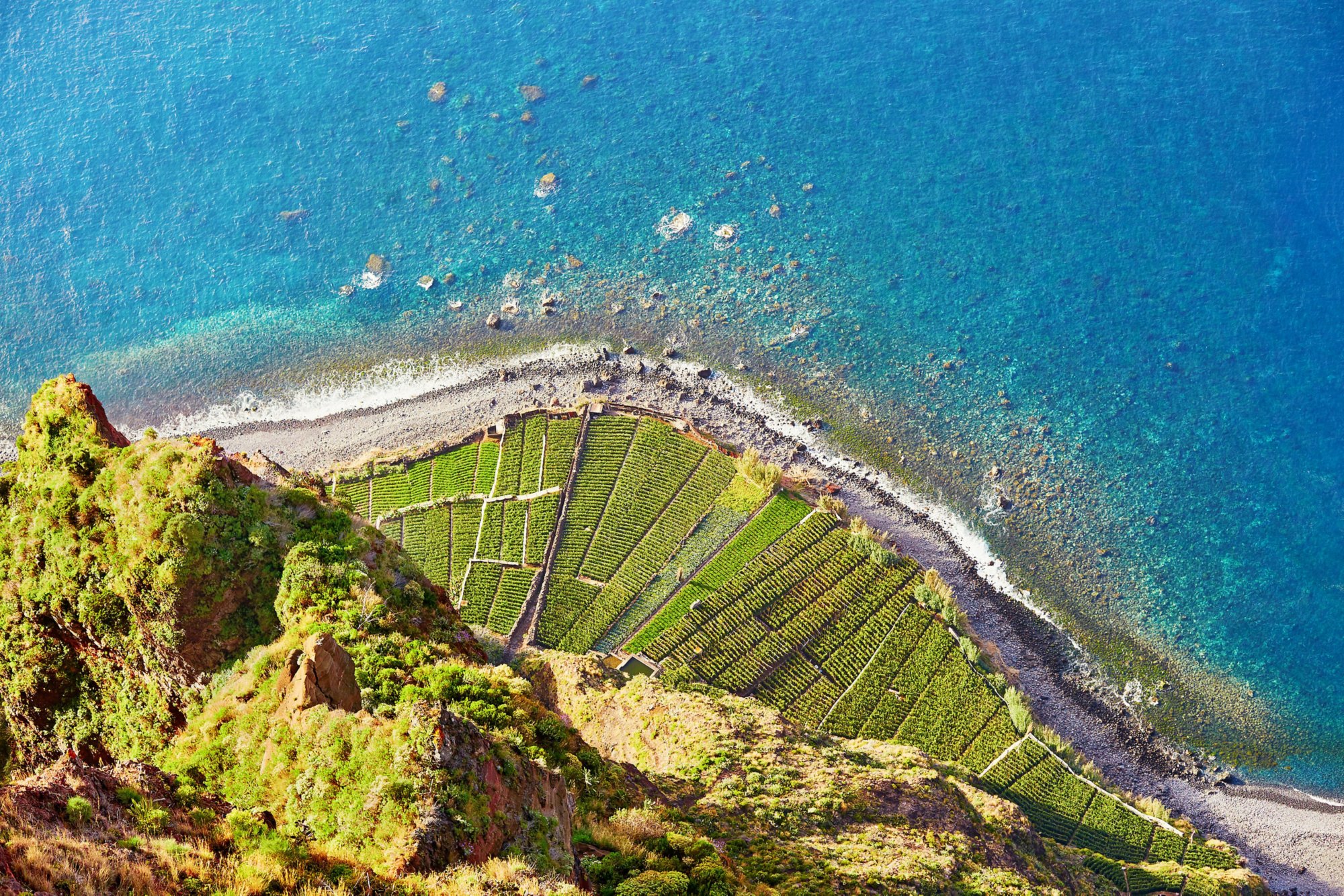 Malerische Aussichten und Steilklippe Cabo Girão